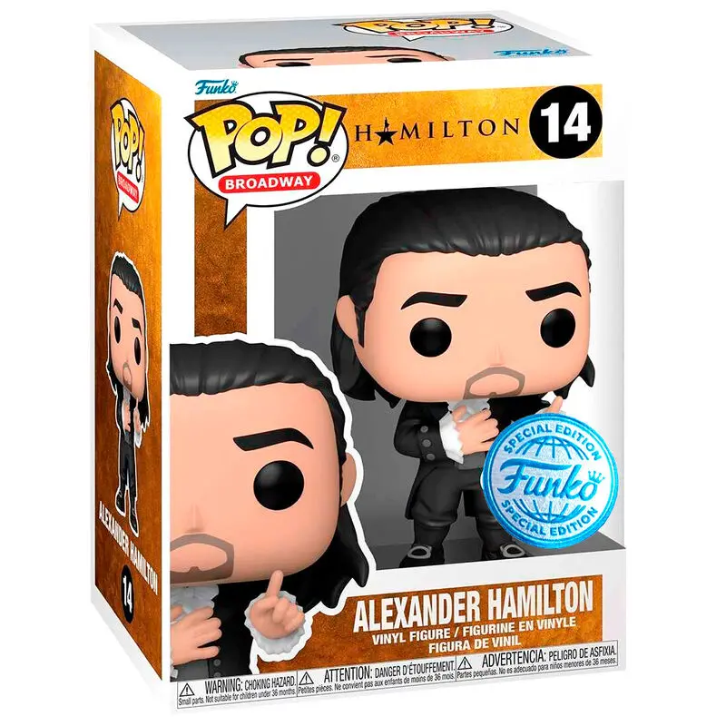 Hamilton POP! Broadway Vinyl Figura Alexander Hamilton (Finale) Special Edition 9 cm fotografija izdelka