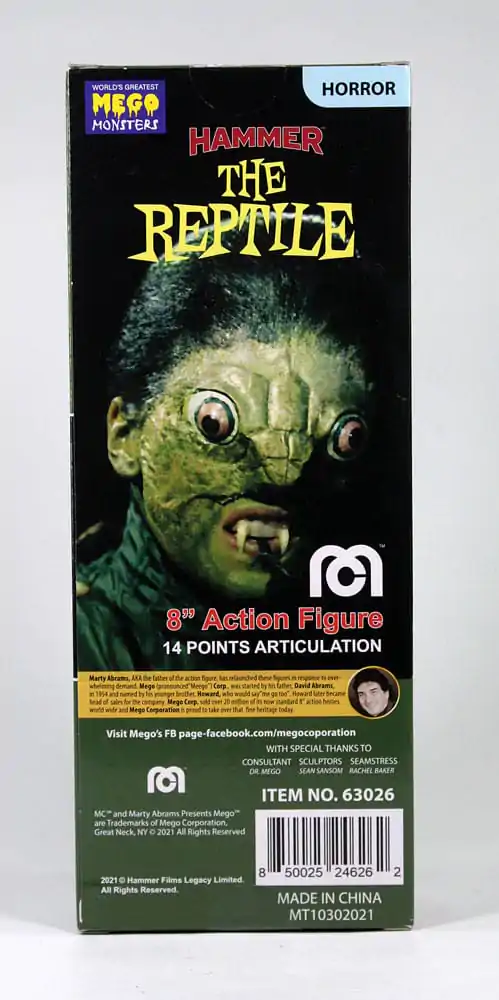 Akcijska figura Hammer Films The Reptile (Boxed Version) 20 cm fotografija izdelka