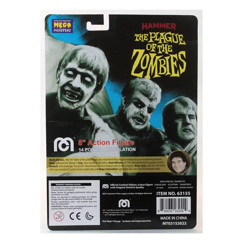 Akcijska figura Hammer Horror The Plague of the Zombies 20 cm fotografija izdelka