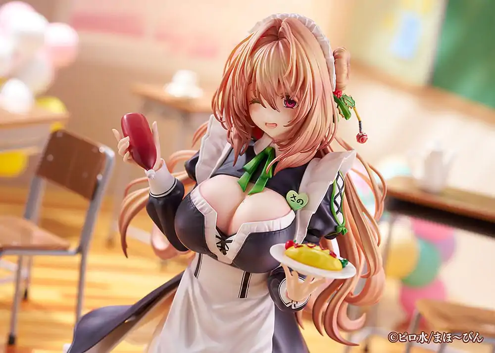 Hanikami Kanojo PVC kip 1/6 Maid Maison Hanikami Kanojo Sano Hiiragi 20 cm fotografija izdelka
