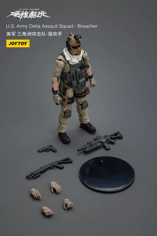 Akcijska figura Hardcore Coldplay 1/18 U.S. Army Delta Assault Squad Breacher 11 cm fotografija izdelka