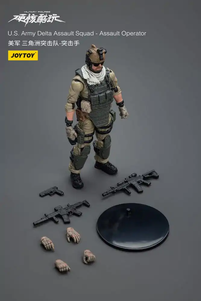 Akcijska figura Hardcore Coldplay 1/18 Operater enote U.S. Army Delta Assault Squad 11 cm fotografija izdelka