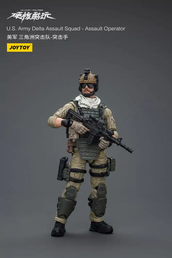 Akcijska figura Hardcore Coldplay 1/18 Operater enote U.S. Army Delta Assault Squad 11 cm fotografija izdelka