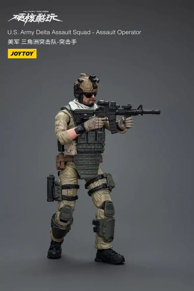 Akcijska figura Hardcore Coldplay 1/18 Operater enote U.S. Army Delta Assault Squad 11 cm fotografija izdelka