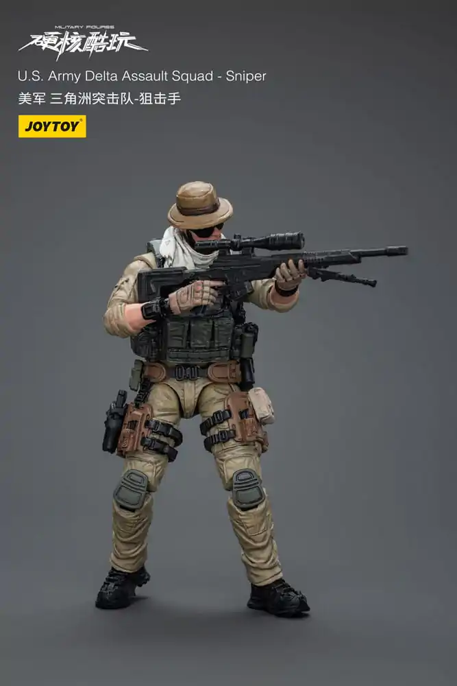 Hardcore Coldplay Action Figure 1/18 U.S. Army Delta Assault Squad Sniper 11 cm - akcijska figura fotografija izdelka