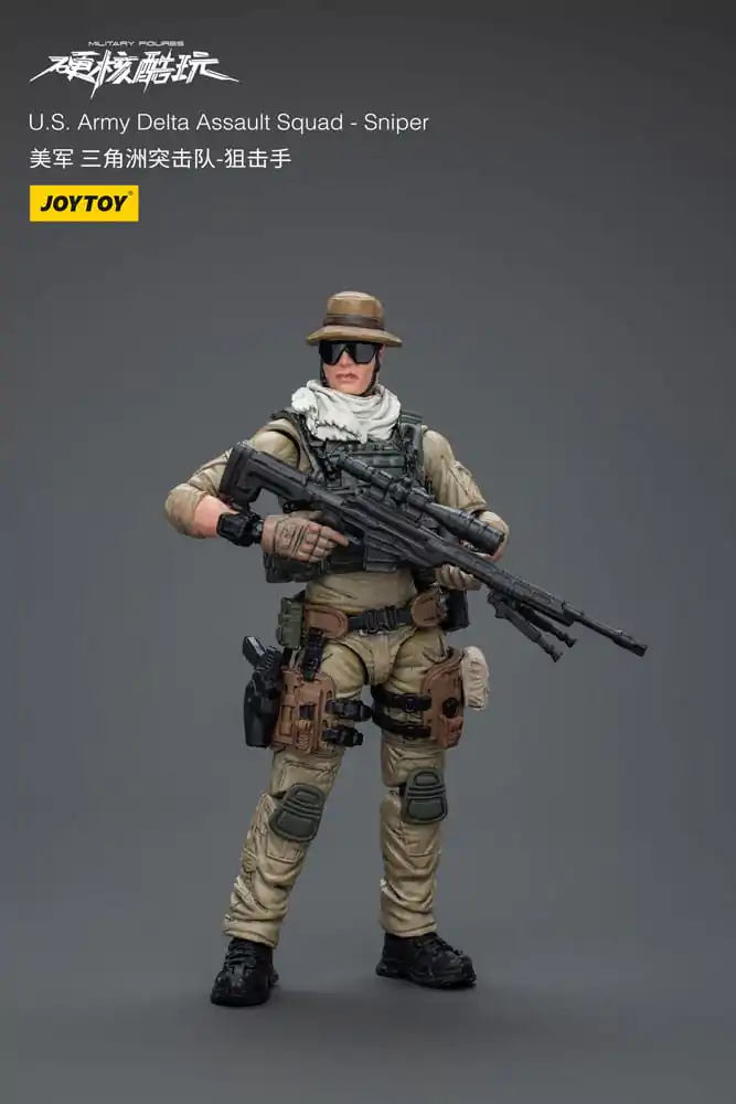 Hardcore Coldplay Action Figure 1/18 U.S. Army Delta Assault Squad Sniper 11 cm - akcijska figura fotografija izdelka