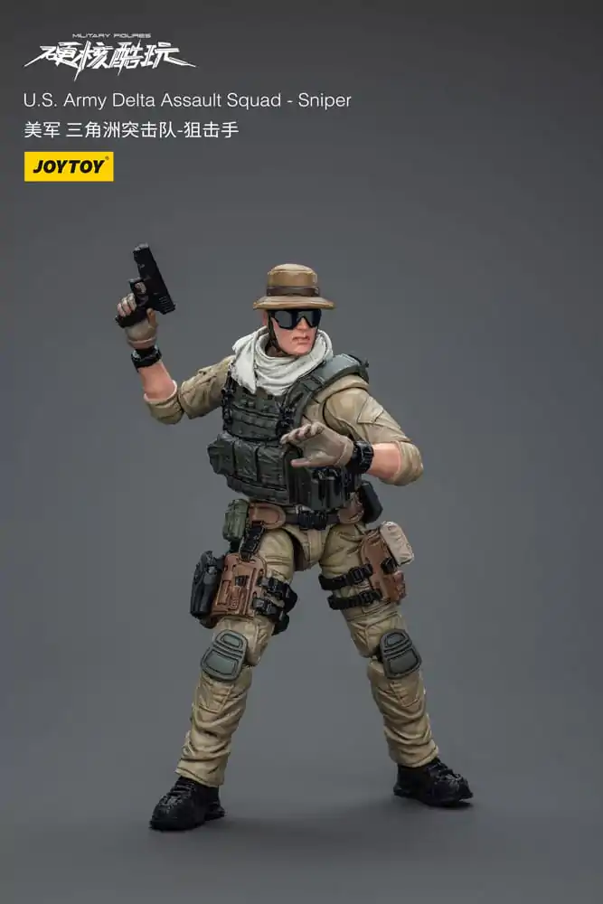 Hardcore Coldplay Action Figure 1/18 U.S. Army Delta Assault Squad Sniper 11 cm - akcijska figura fotografija izdelka