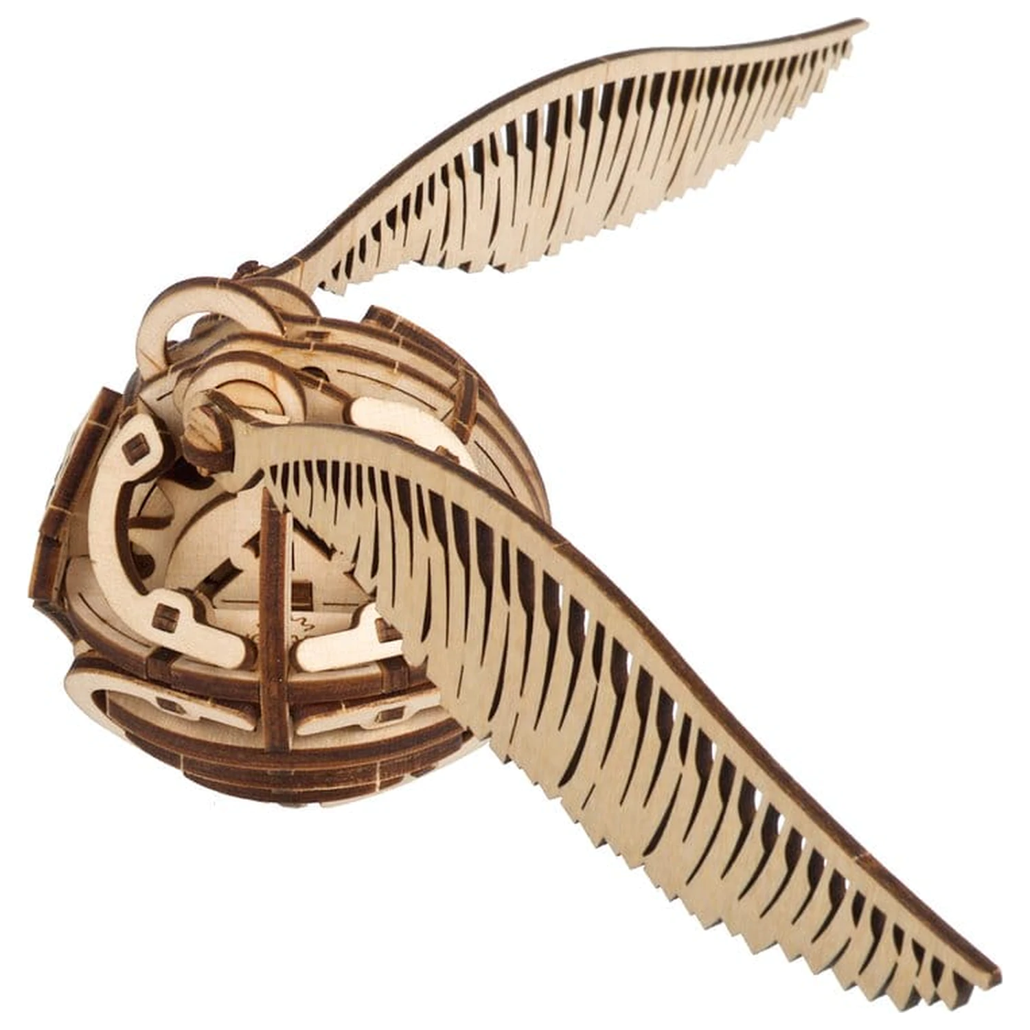 Harry Potter 3D Lesena Uganka Golden Snitch fotografija izdelka
