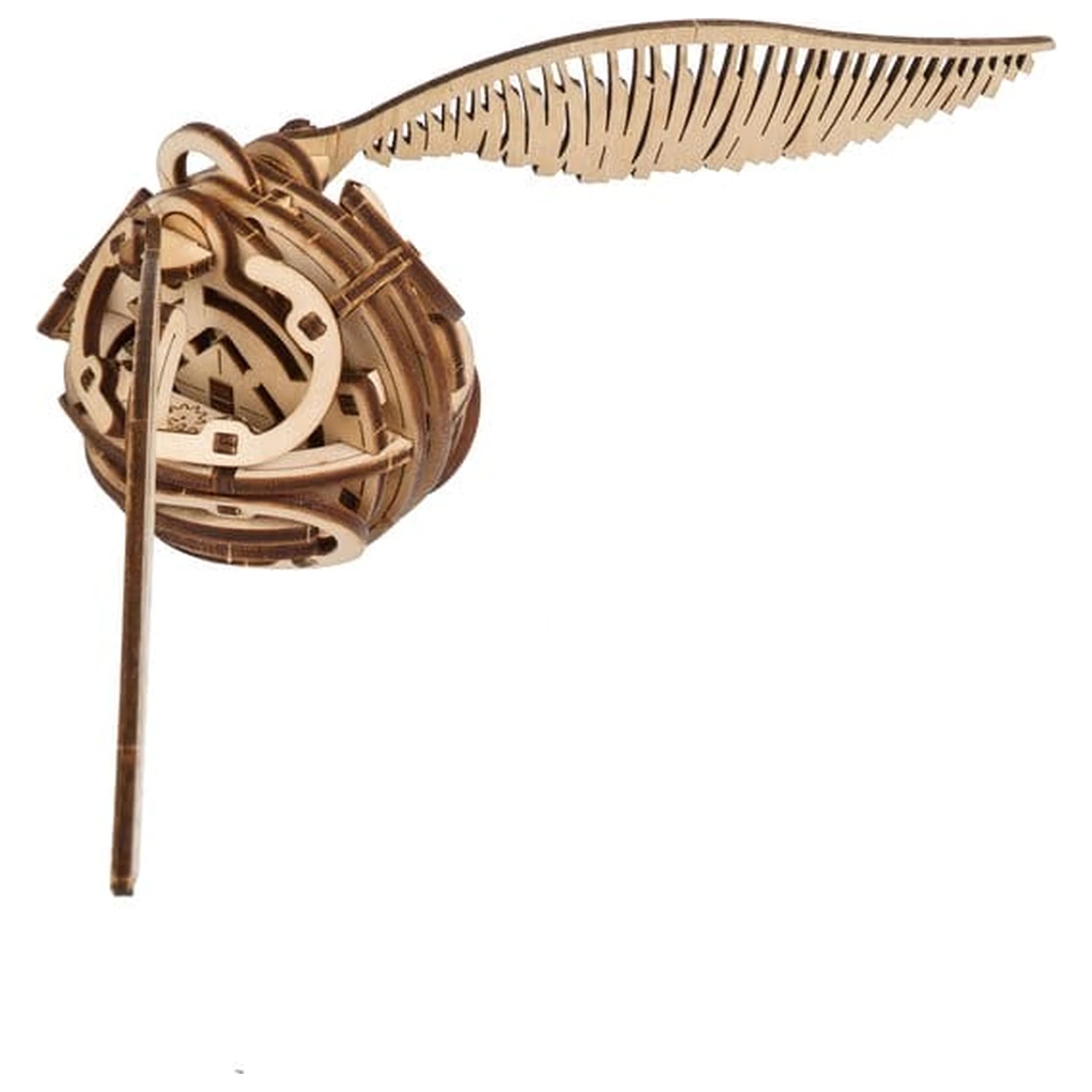 Harry Potter 3D Lesena Uganka Golden Snitch fotografija izdelka