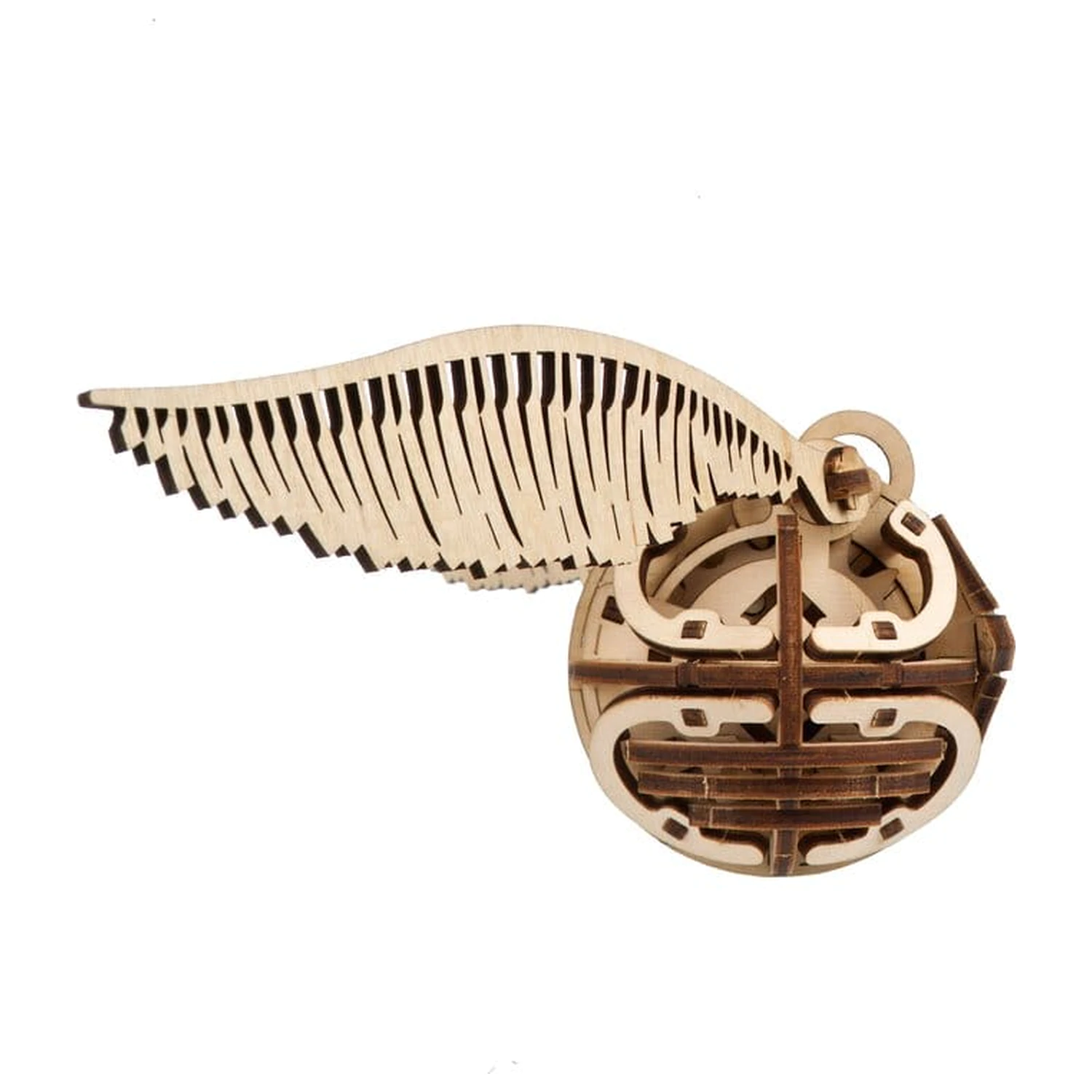 Harry Potter 3D Lesena Uganka Golden Snitch fotografija izdelka