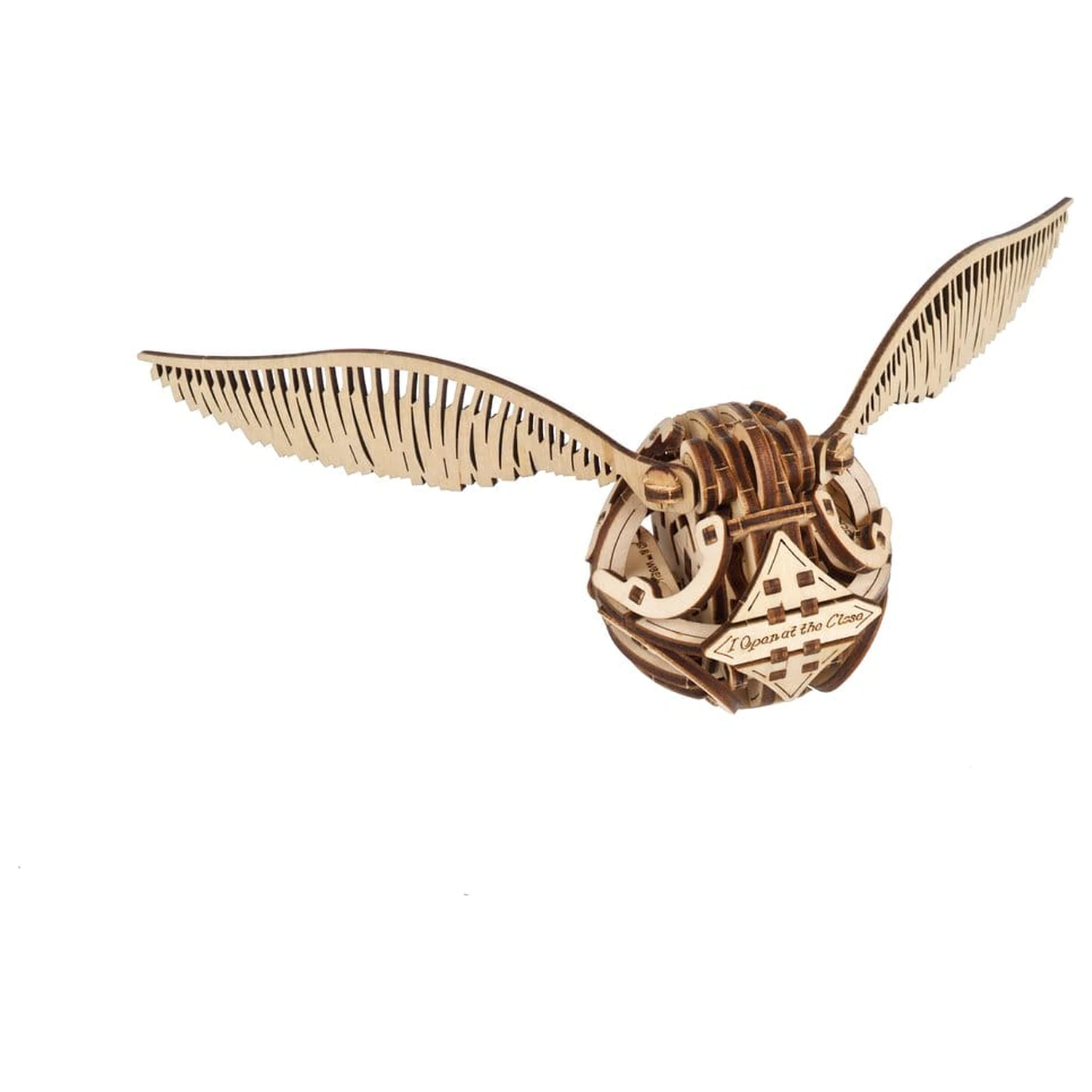 Harry Potter 3D Lesena Uganka Golden Snitch fotografija izdelka