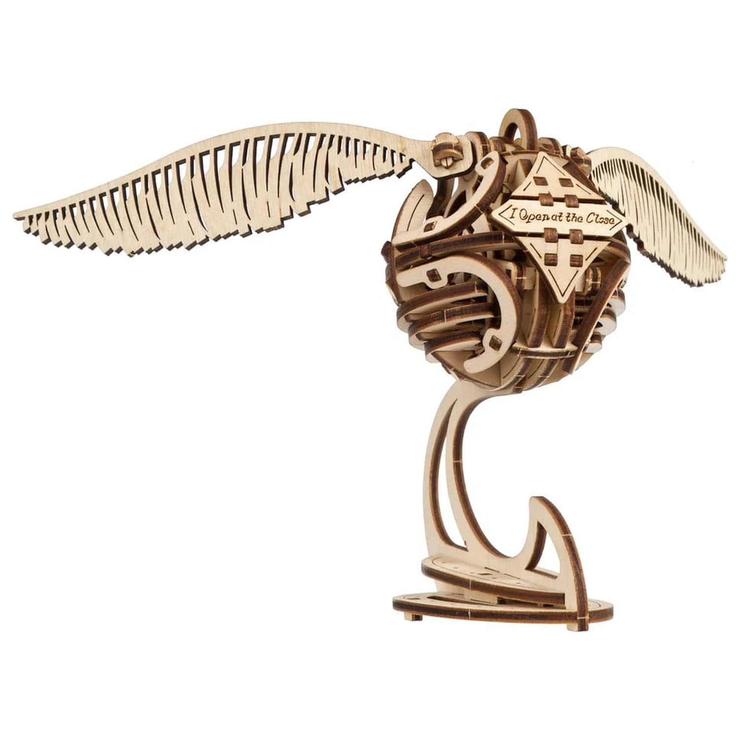 Harry Potter 3D Lesena Uganka Golden Snitch fotografija izdelka