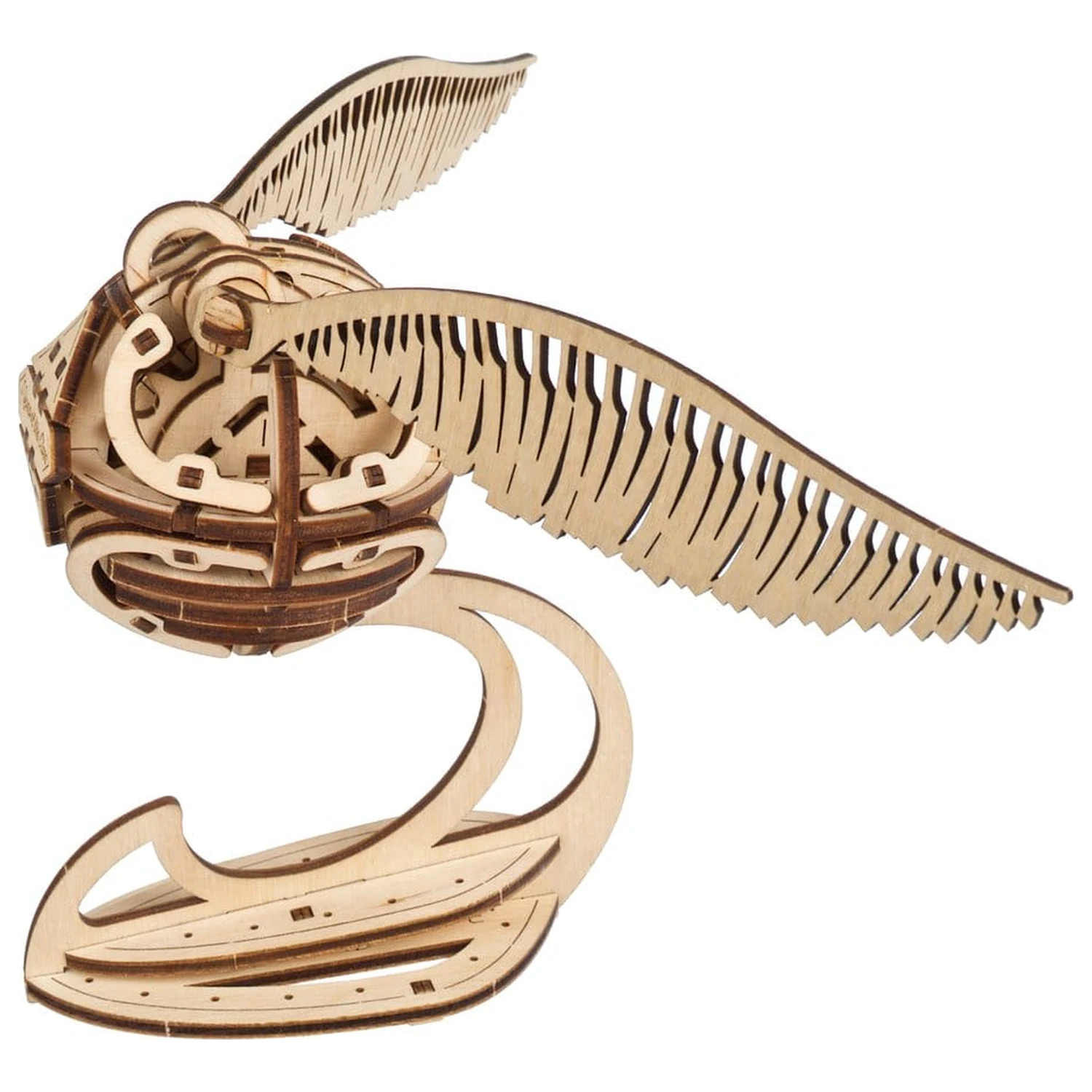 Harry Potter 3D Lesena Uganka Golden Snitch fotografija izdelka
