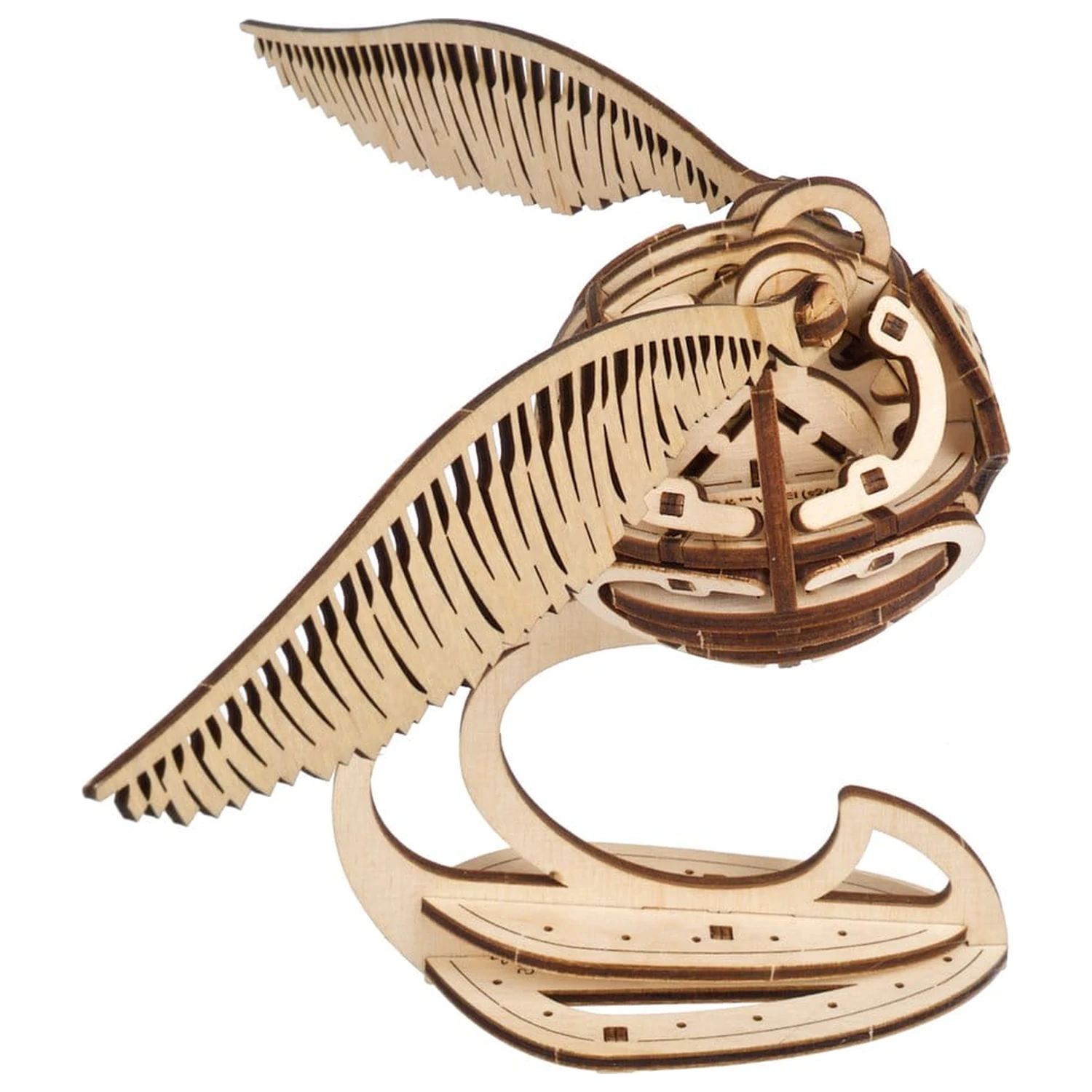 Harry Potter 3D Lesena Uganka Golden Snitch fotografija izdelka