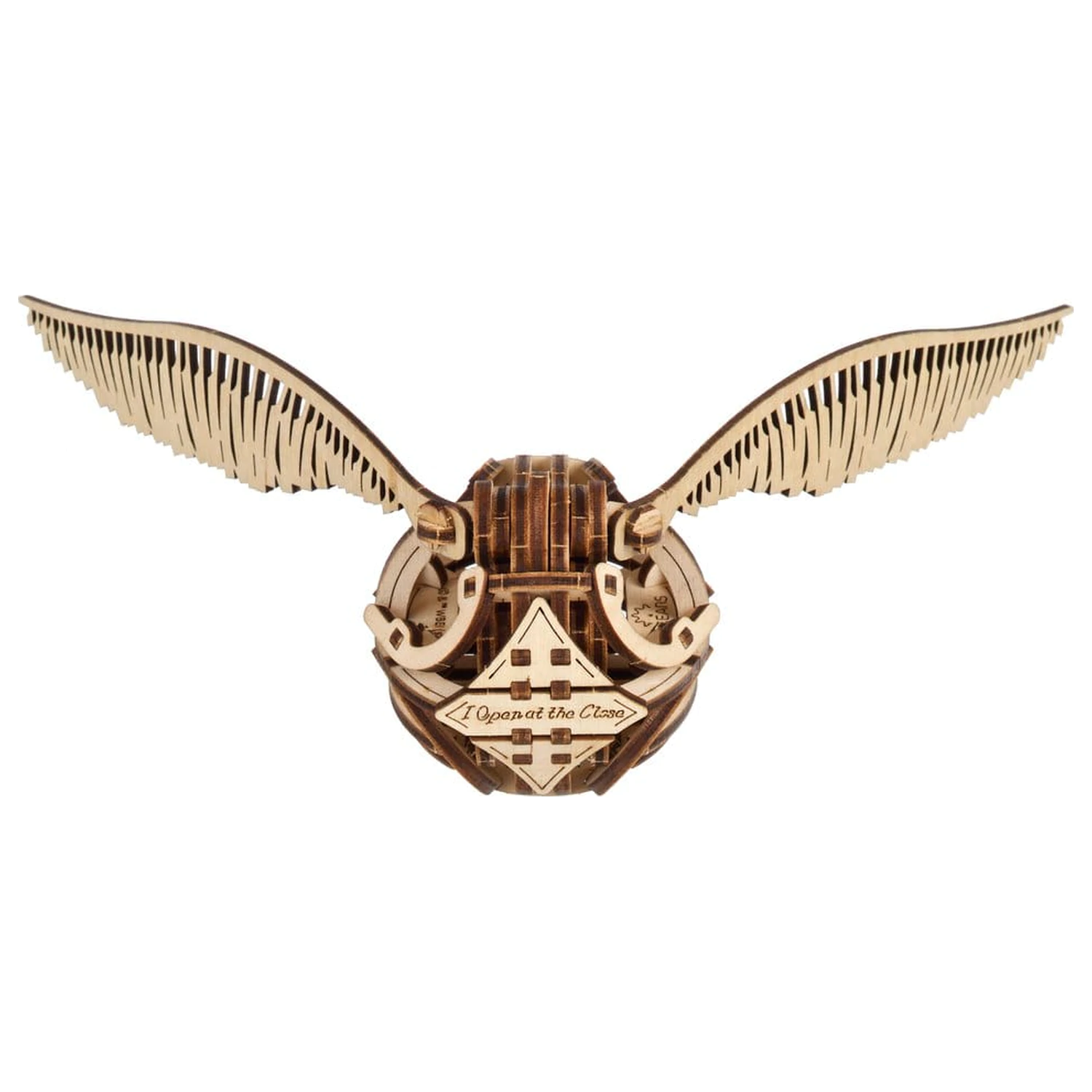 Harry Potter 3D Lesena Uganka Golden Snitch fotografija izdelka
