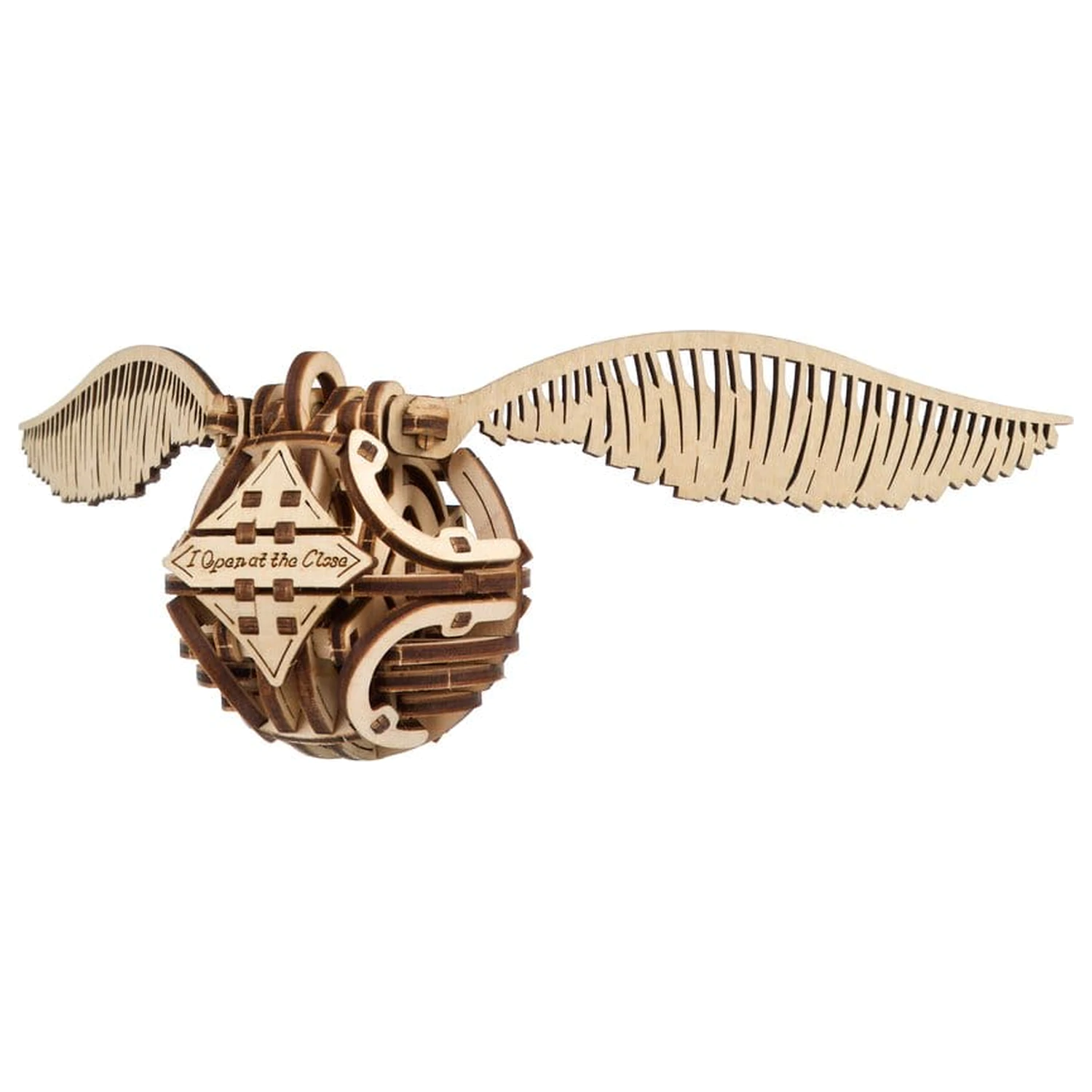 Harry Potter 3D Lesena Uganka Golden Snitch fotografija izdelka