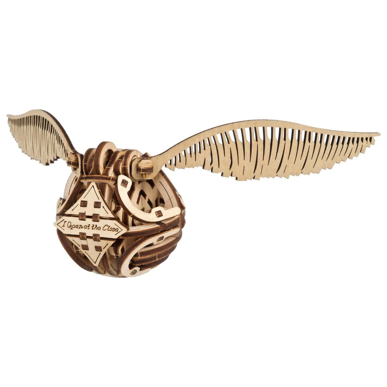 Harry Potter 3D Lesena Uganka Golden Snitch fotografija izdelka