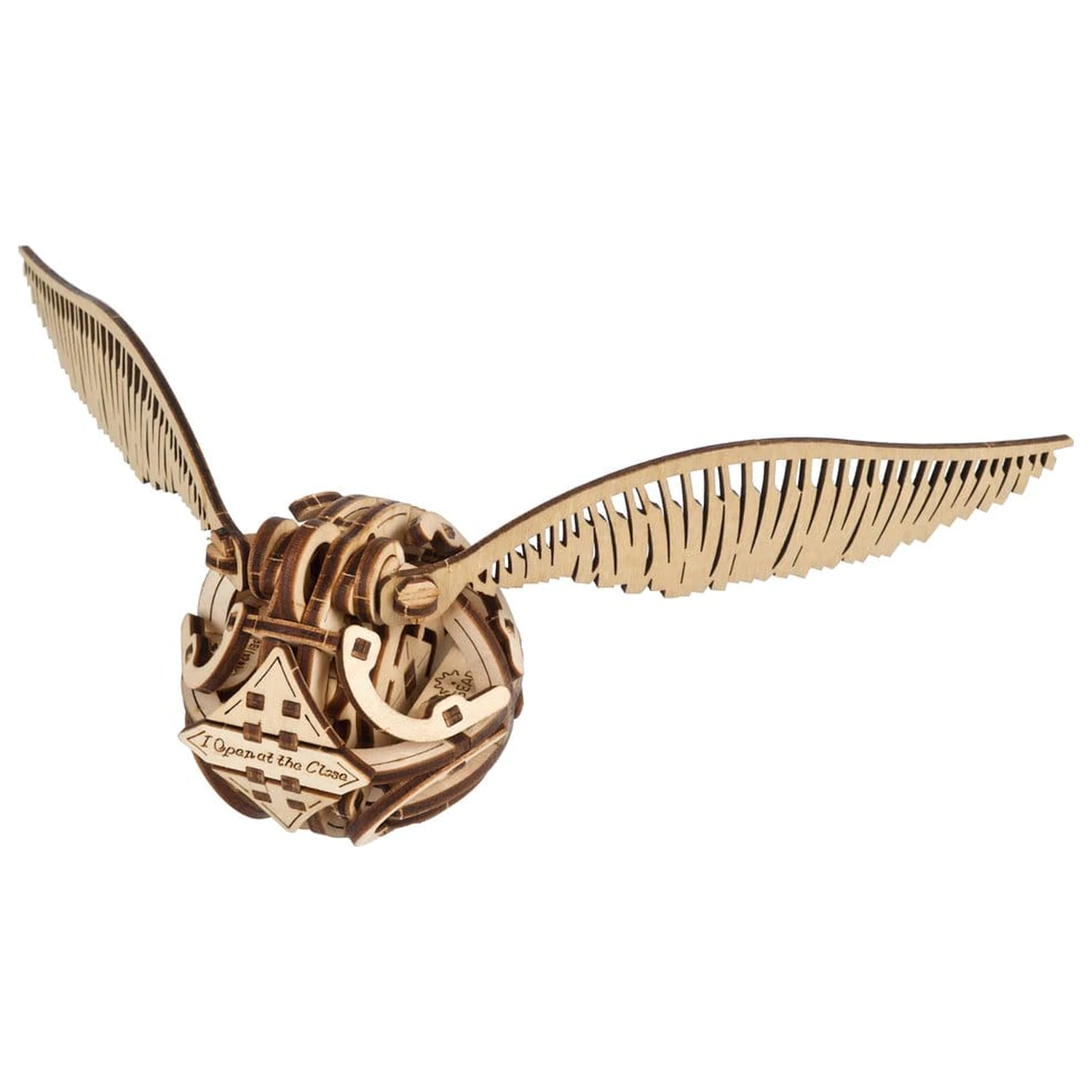 Harry Potter 3D Lesena Uganka Golden Snitch fotografija izdelka