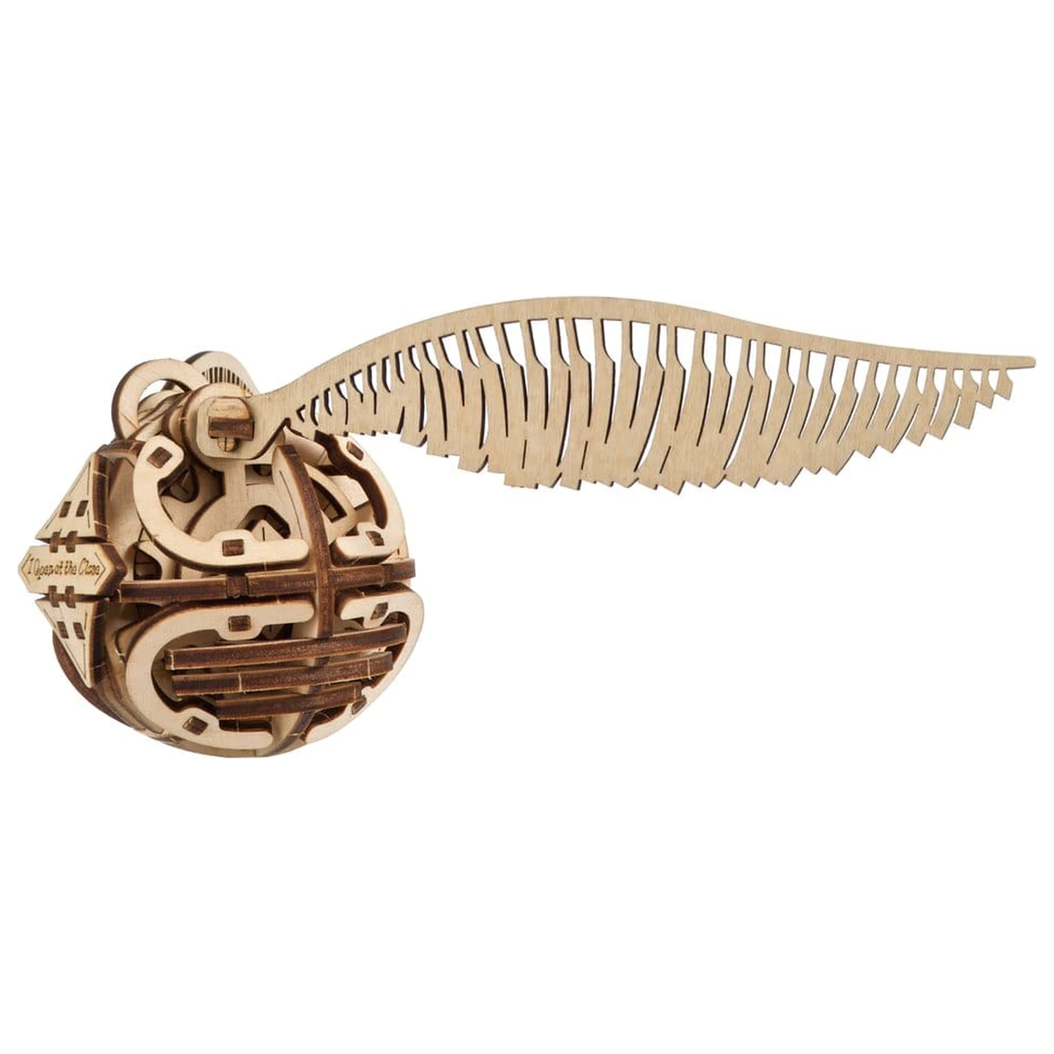 Harry Potter 3D Lesena Uganka Golden Snitch fotografija izdelka