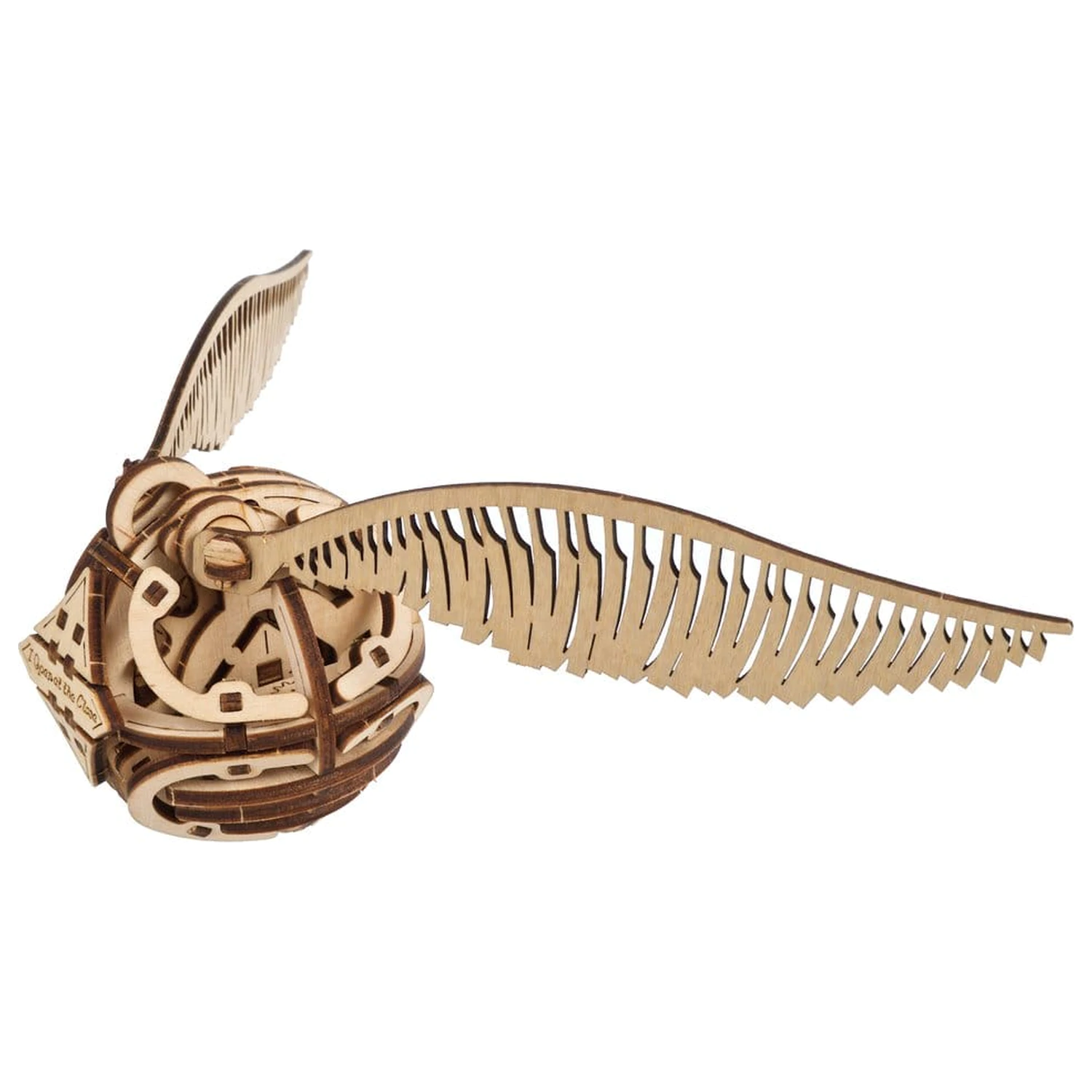 Harry Potter 3D Lesena Uganka Golden Snitch fotografija izdelka