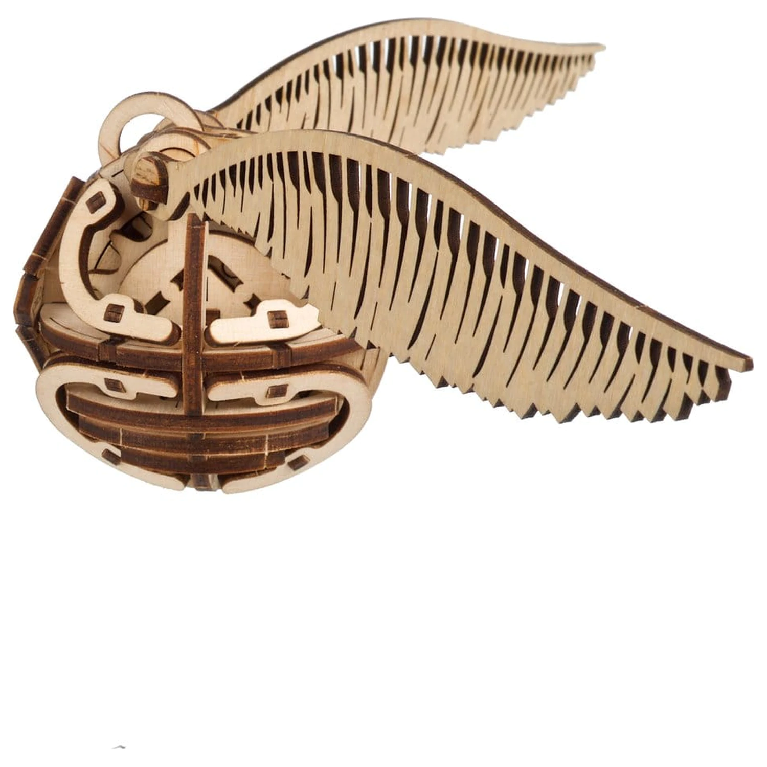 Harry Potter 3D Lesena Uganka Golden Snitch fotografija izdelka