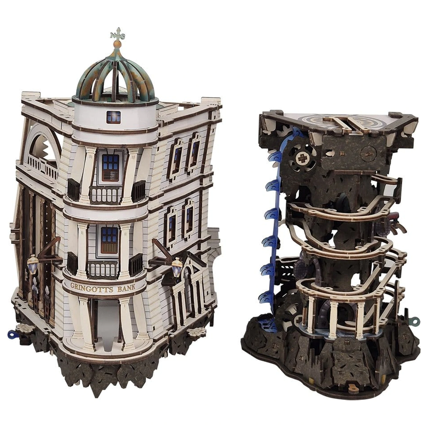 Harry Potter 3D lesena sestavljanka Gringotts Bank Marble Run fotografija izdelka