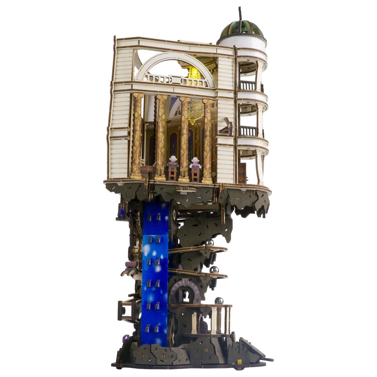 Harry Potter 3D lesena sestavljanka Gringotts Bank Marble Run fotografija izdelka