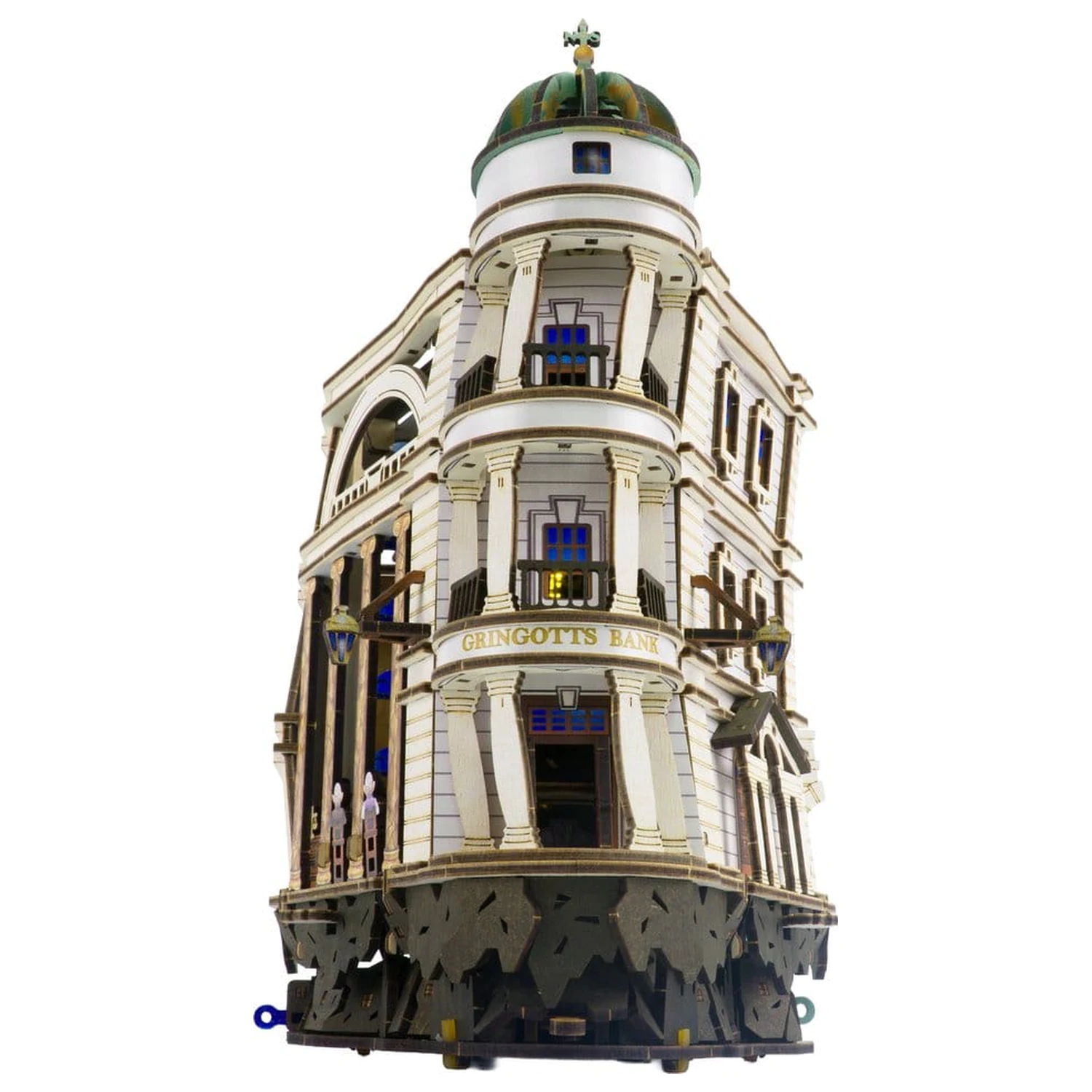 Harry Potter 3D lesena sestavljanka Gringotts Bank Marble Run fotografija izdelka