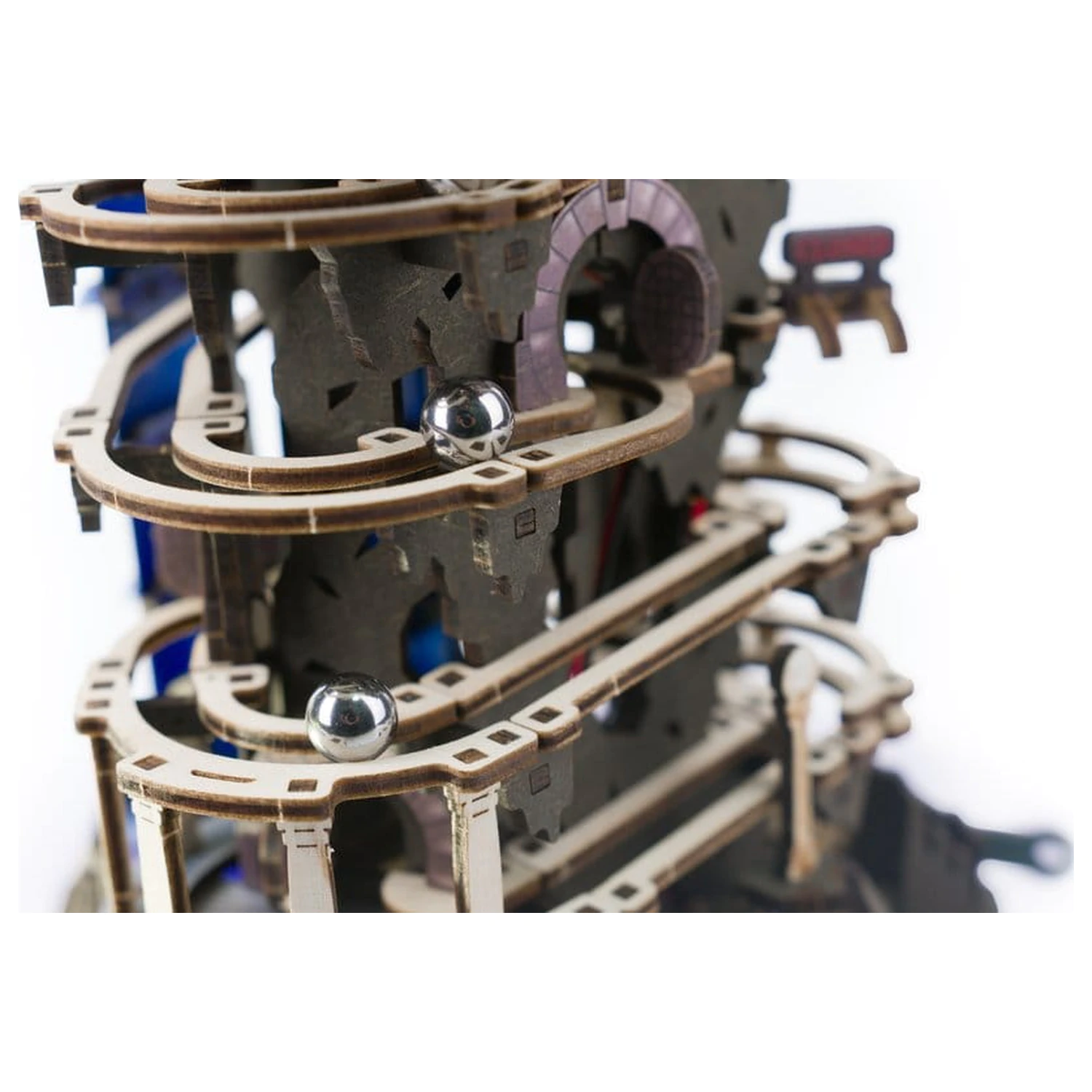 Harry Potter 3D lesena sestavljanka Gringotts Bank Marble Run fotografija izdelka