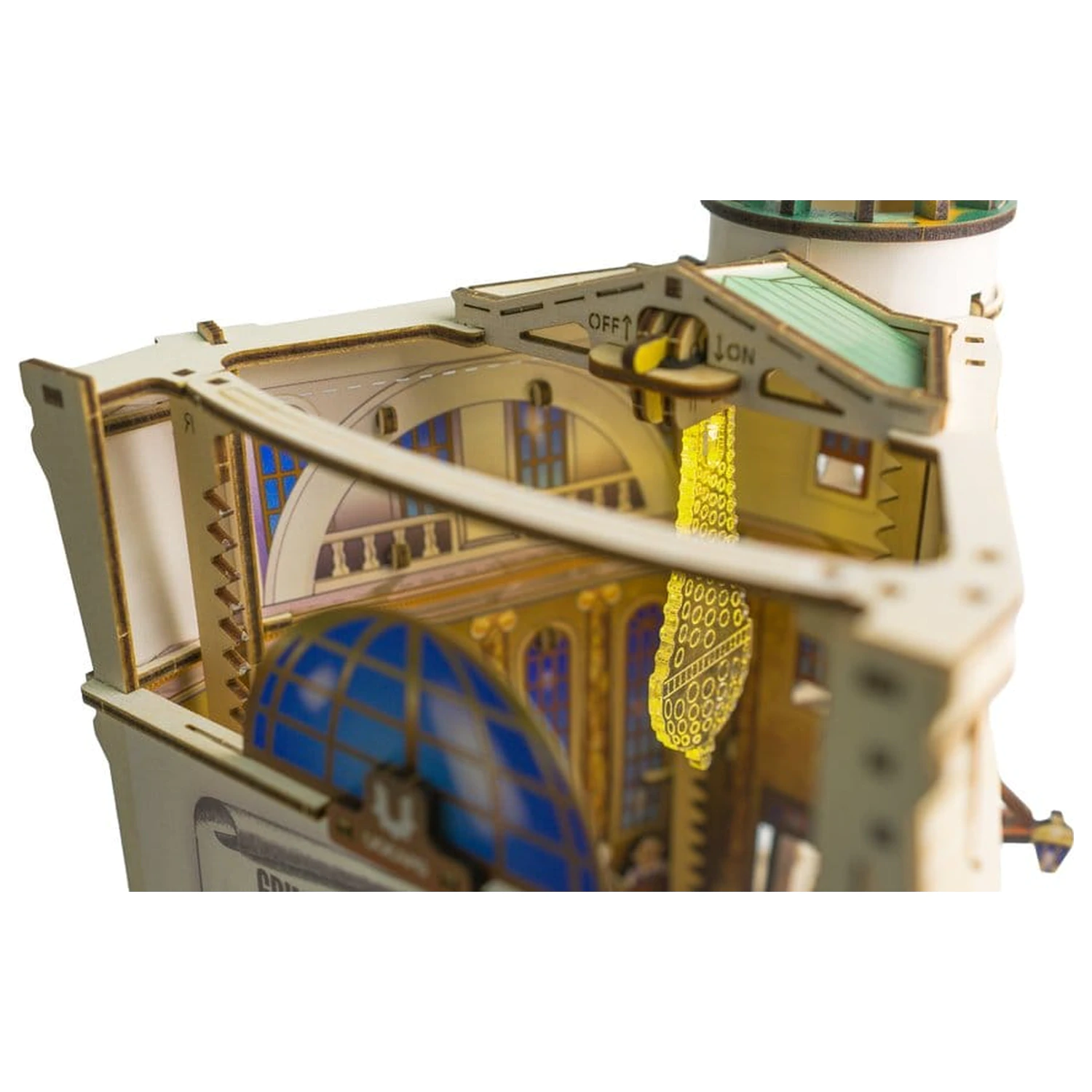 Harry Potter 3D lesena sestavljanka Gringotts Bank Marble Run fotografija izdelka