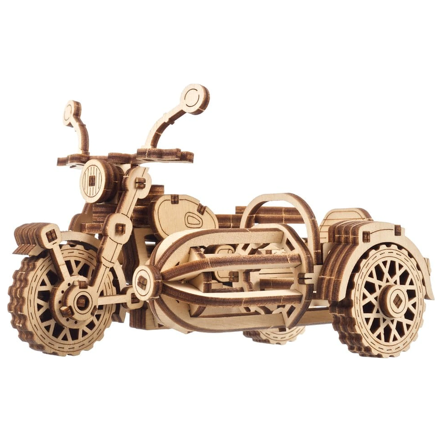 Harry Potter 3D Lesena Uganka Hagrid's Flying Motorbike fotografija izdelka
