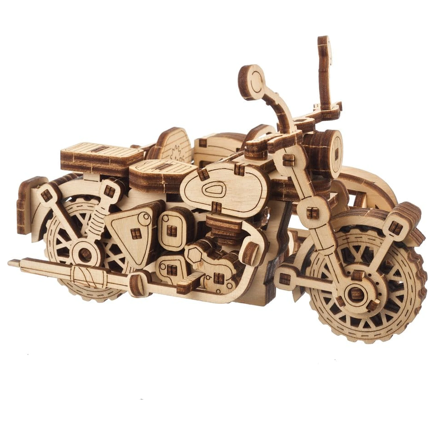Harry Potter 3D Lesena Uganka Hagrid's Flying Motorbike fotografija izdelka