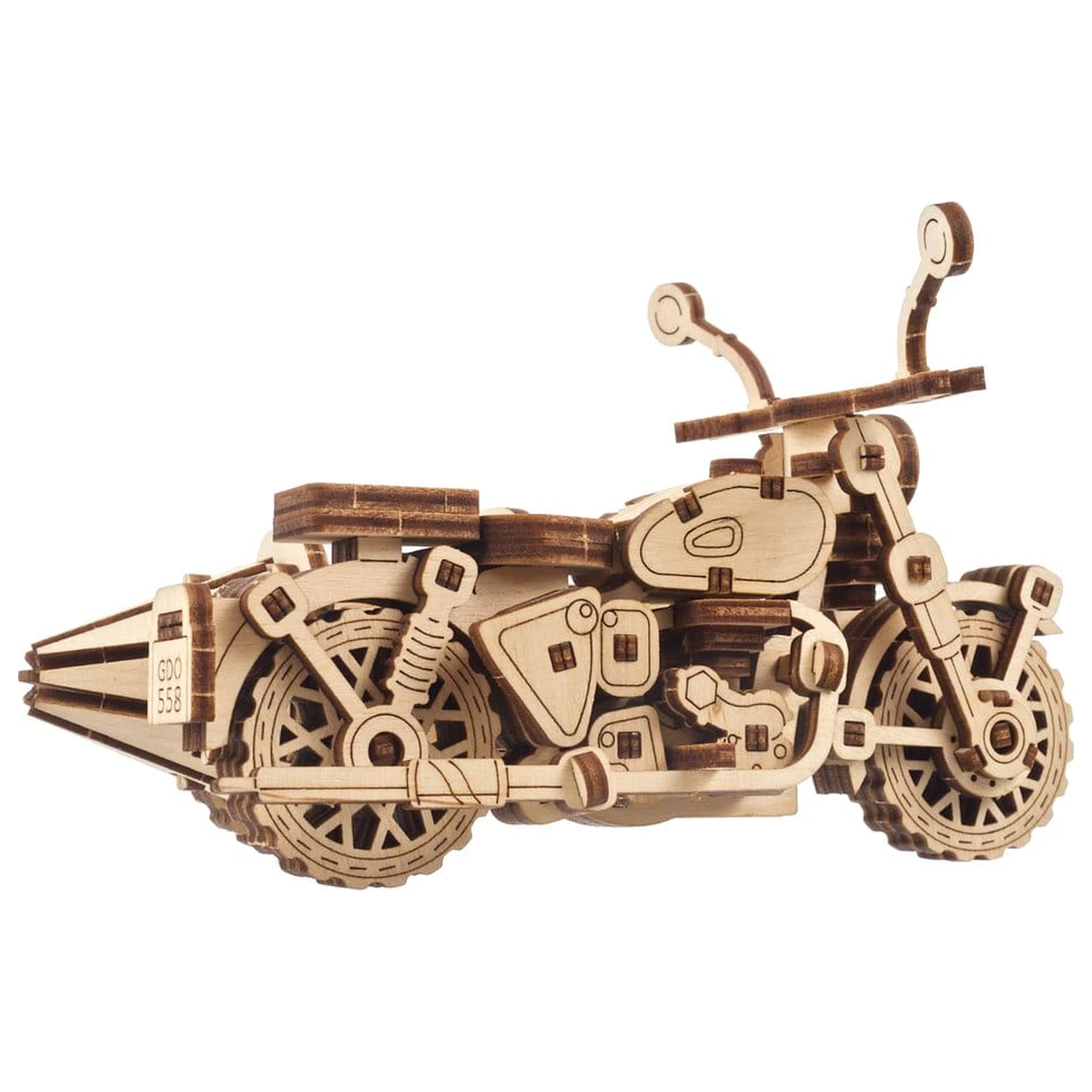 Harry Potter 3D Lesena Uganka Hagrid's Flying Motorbike fotografija izdelka
