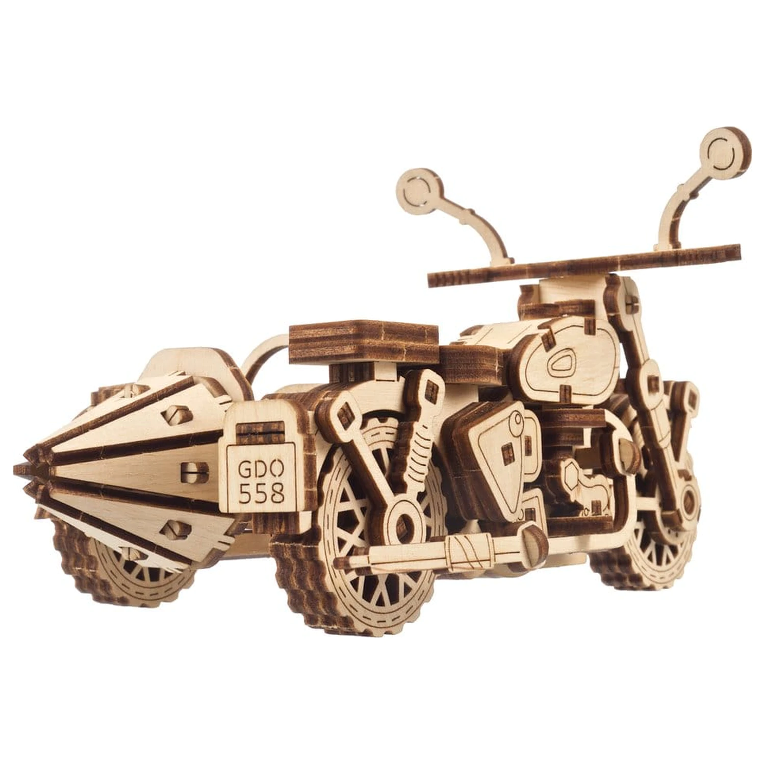 Harry Potter 3D Lesena Uganka Hagrid's Flying Motorbike fotografija izdelka