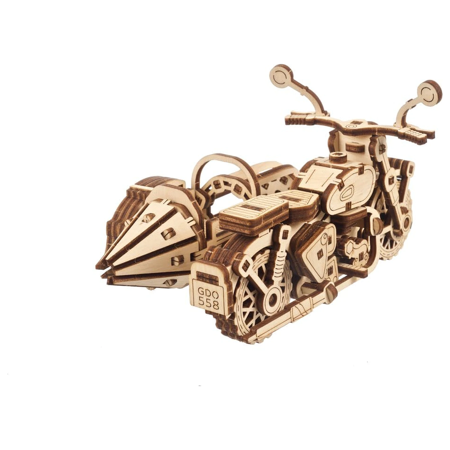 Harry Potter 3D Lesena Uganka Hagrid's Flying Motorbike fotografija izdelka