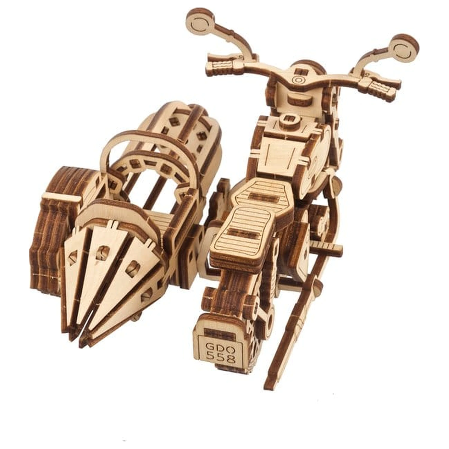 Harry Potter 3D Lesena Uganka Hagrid's Flying Motorbike fotografija izdelka