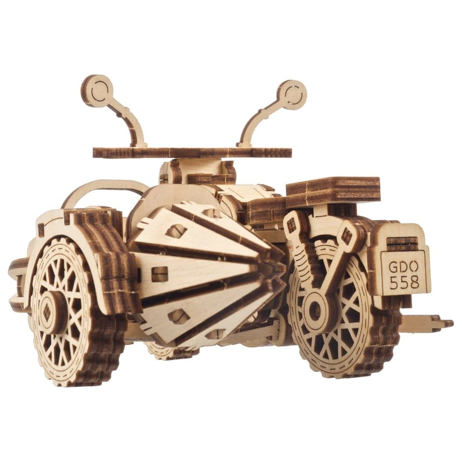 Harry Potter 3D Lesena Uganka Hagrid's Flying Motorbike fotografija izdelka