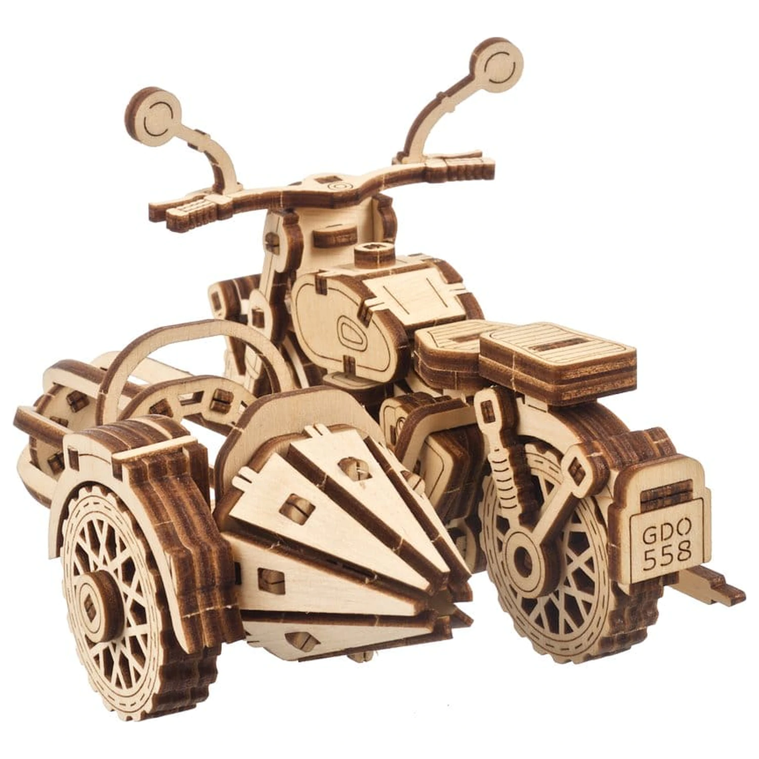 Harry Potter 3D Lesena Uganka Hagrid's Flying Motorbike fotografija izdelka