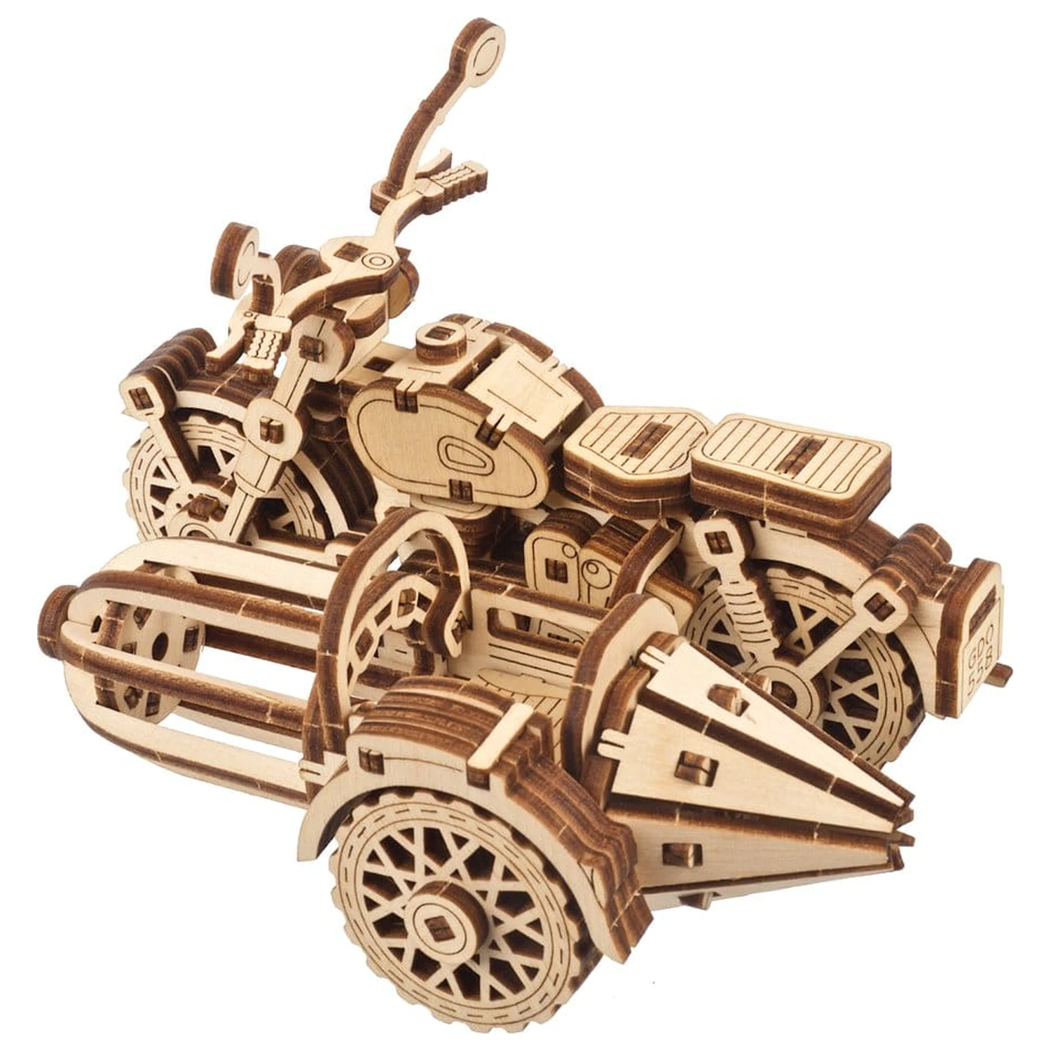 Harry Potter 3D Lesena Uganka Hagrid's Flying Motorbike fotografija izdelka