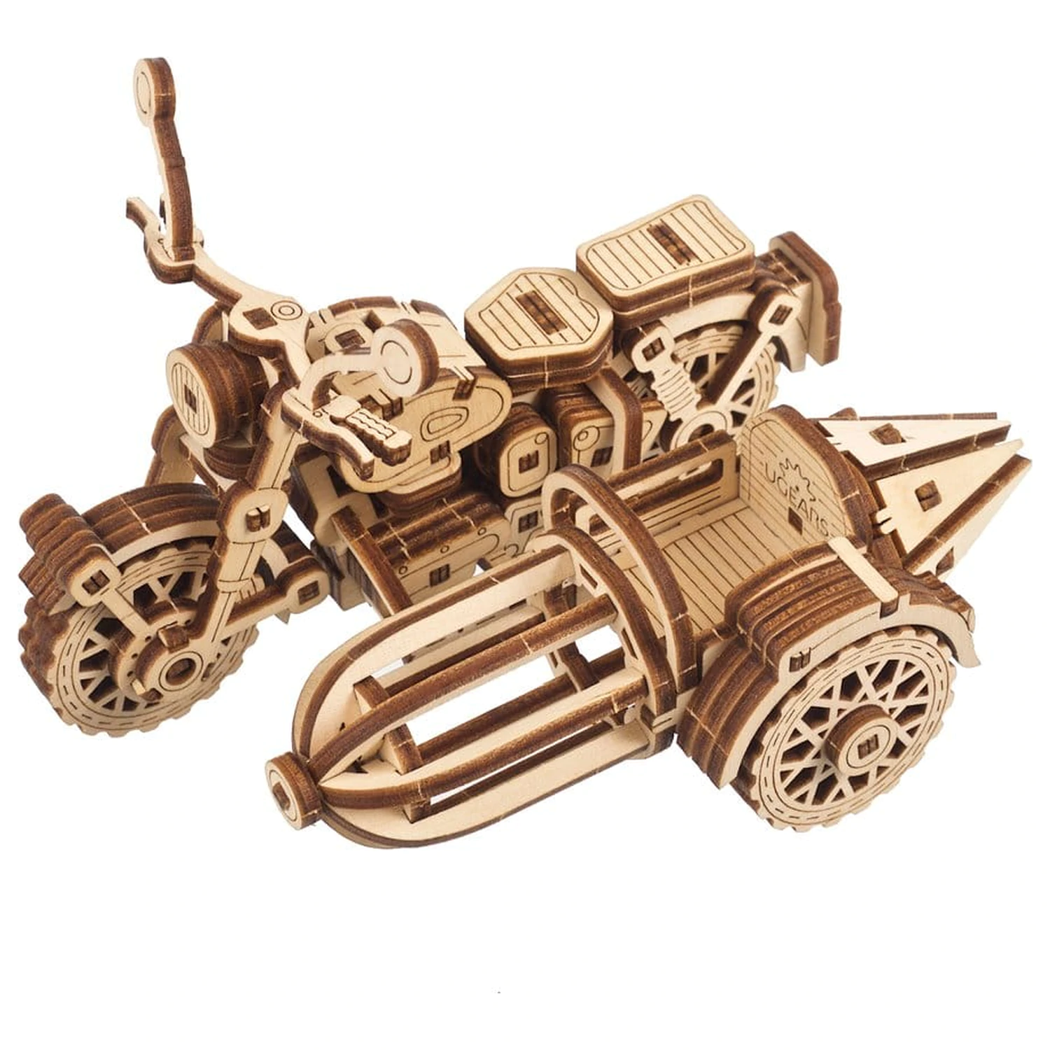 Harry Potter 3D Lesena Uganka Hagrid's Flying Motorbike fotografija izdelka
