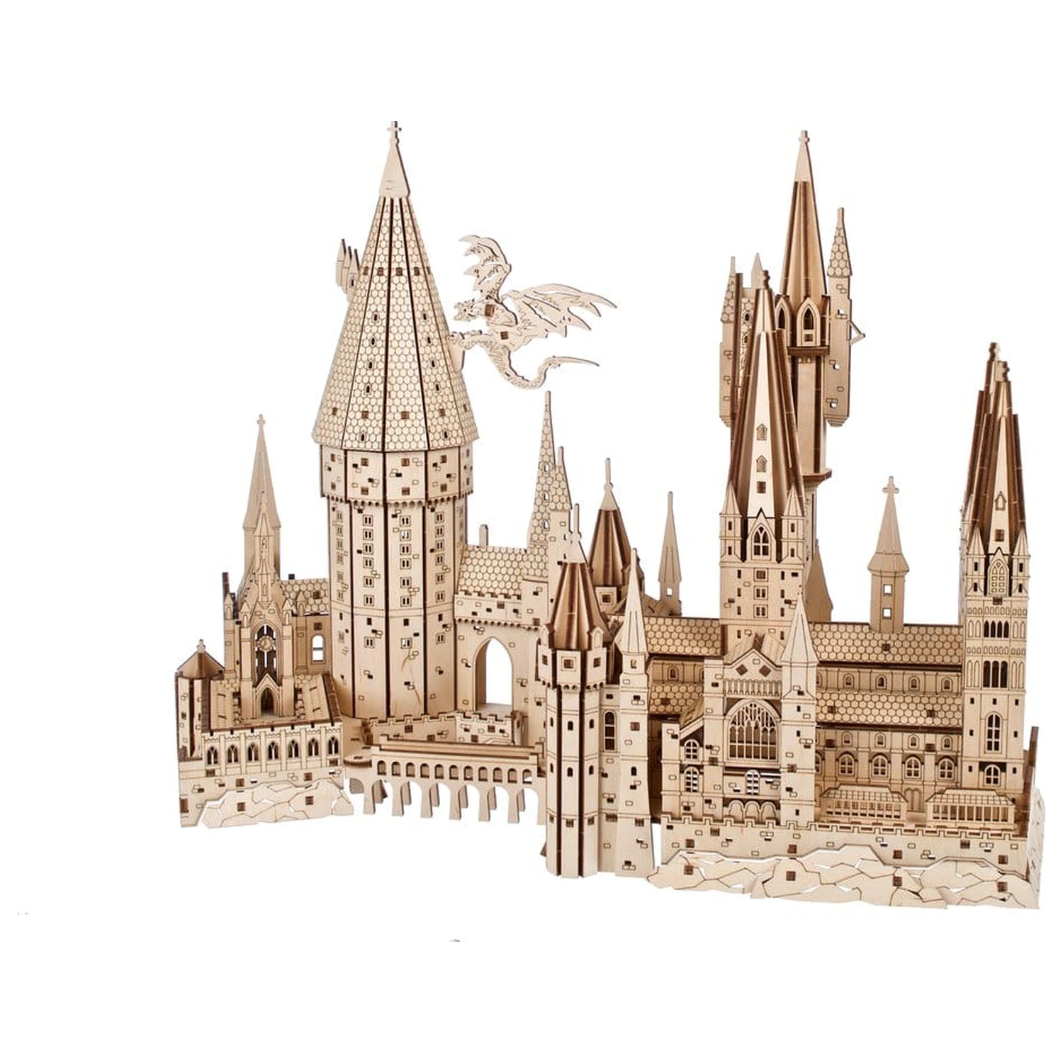 Harry Potter 3D lesena sestavljanka Hogwarts Castle fotografija izdelka