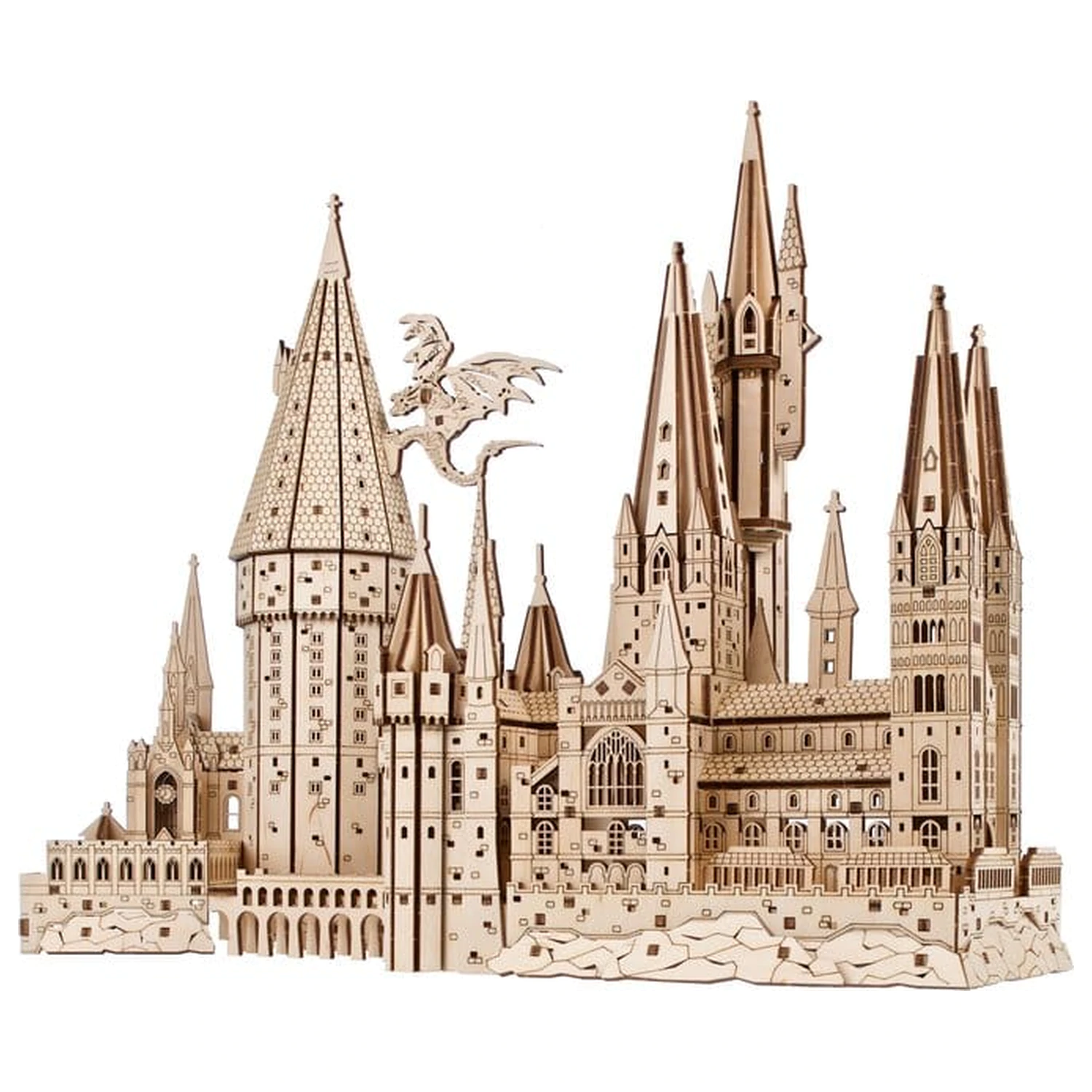 Harry Potter 3D lesena sestavljanka Hogwarts Castle fotografija izdelka