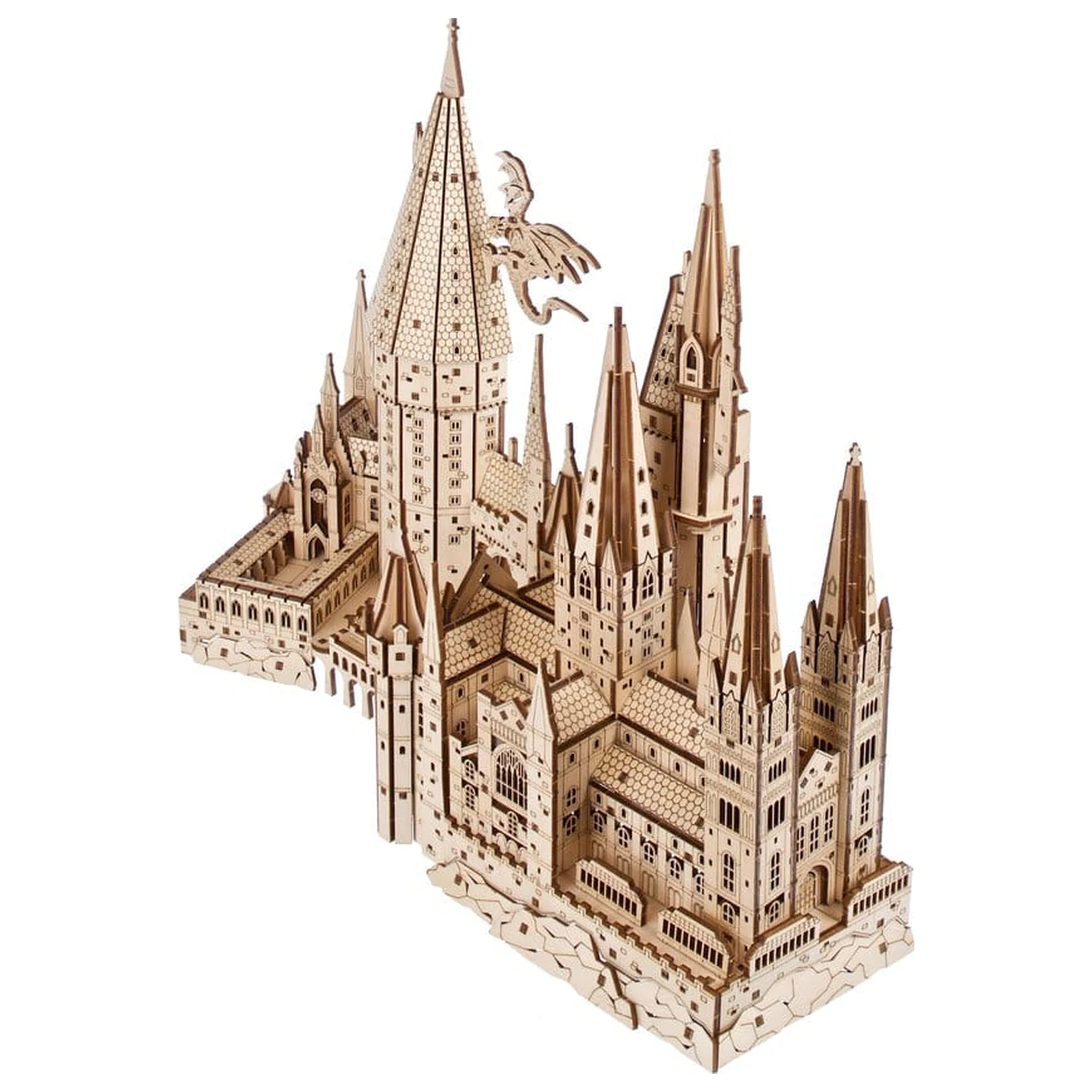 Harry Potter 3D lesena sestavljanka Hogwarts Castle fotografija izdelka