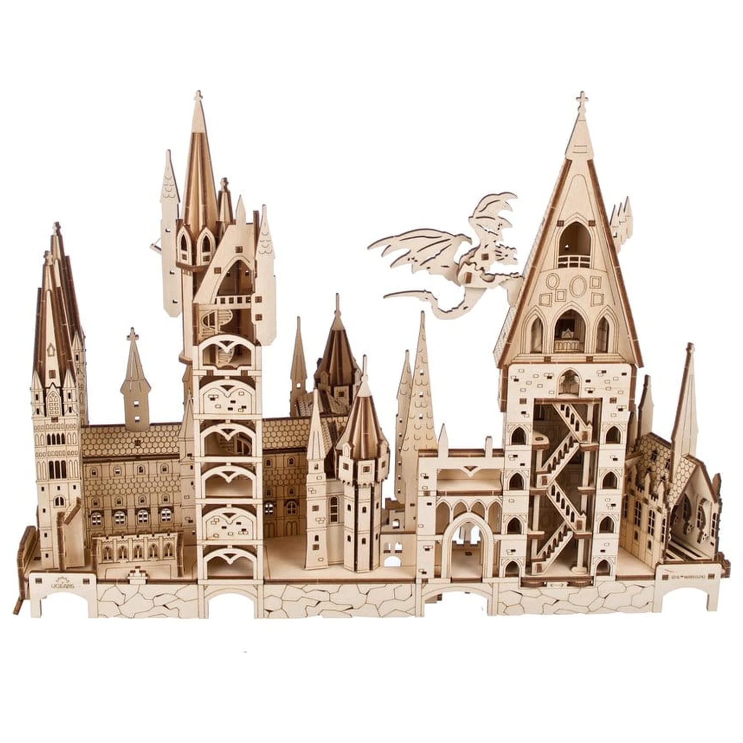 Harry Potter 3D lesena sestavljanka Hogwarts Castle fotografija izdelka
