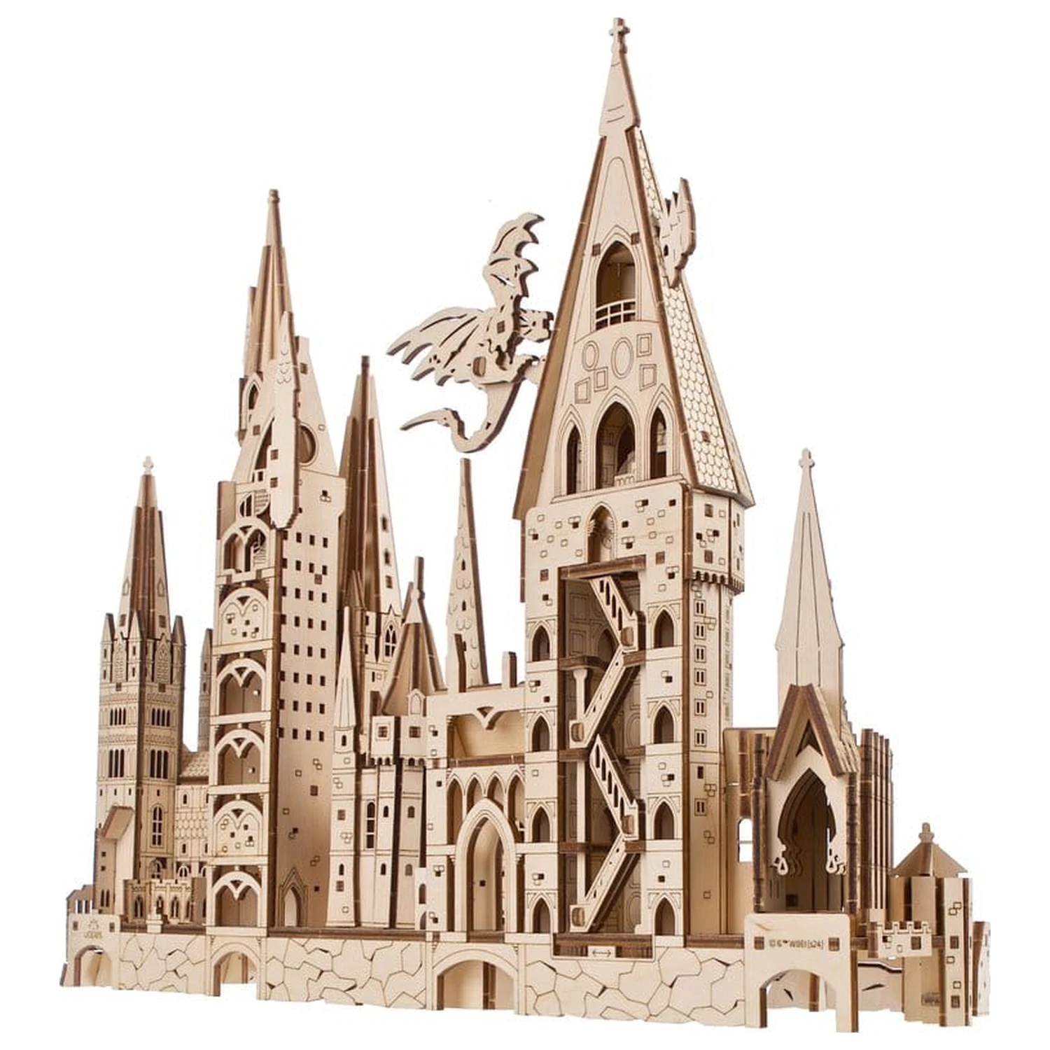 Harry Potter 3D lesena sestavljanka Hogwarts Castle fotografija izdelka