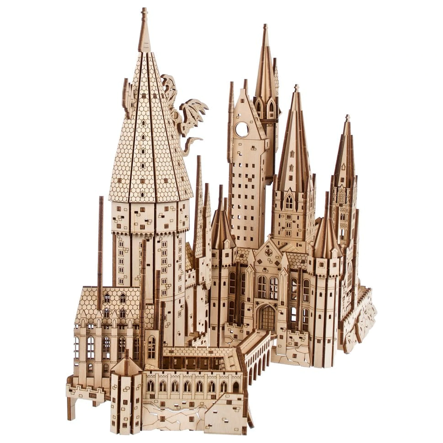 Harry Potter 3D lesena sestavljanka Hogwarts Castle fotografija izdelka