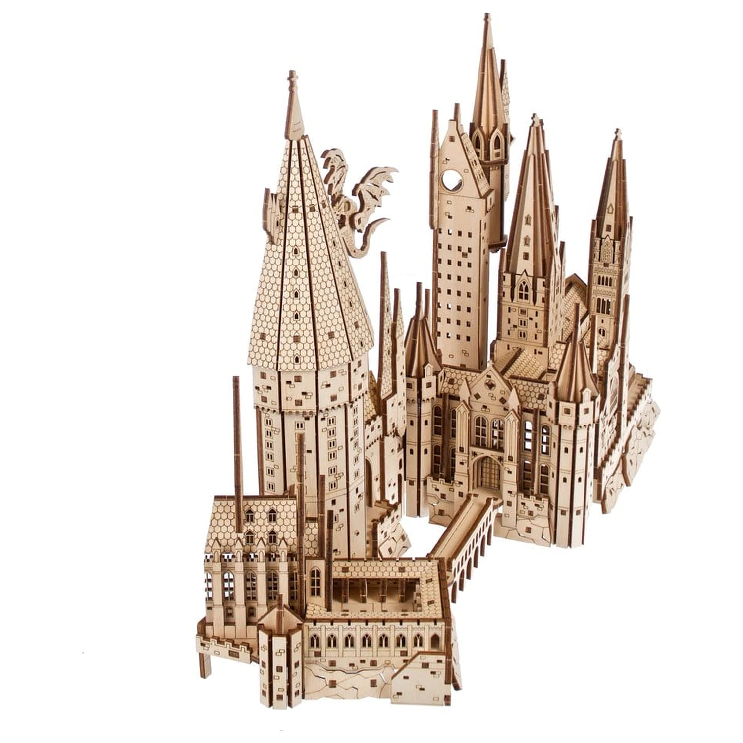 Harry Potter 3D lesena sestavljanka Hogwarts Castle fotografija izdelka