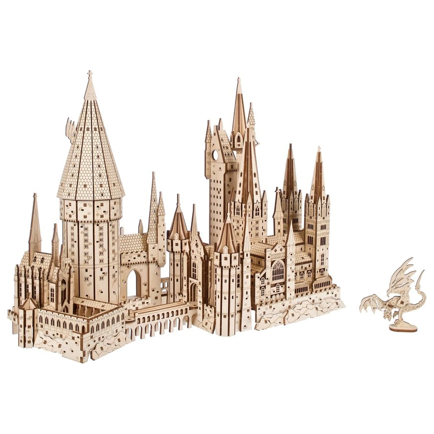 Harry Potter 3D lesena sestavljanka Hogwarts Castle fotografija izdelka