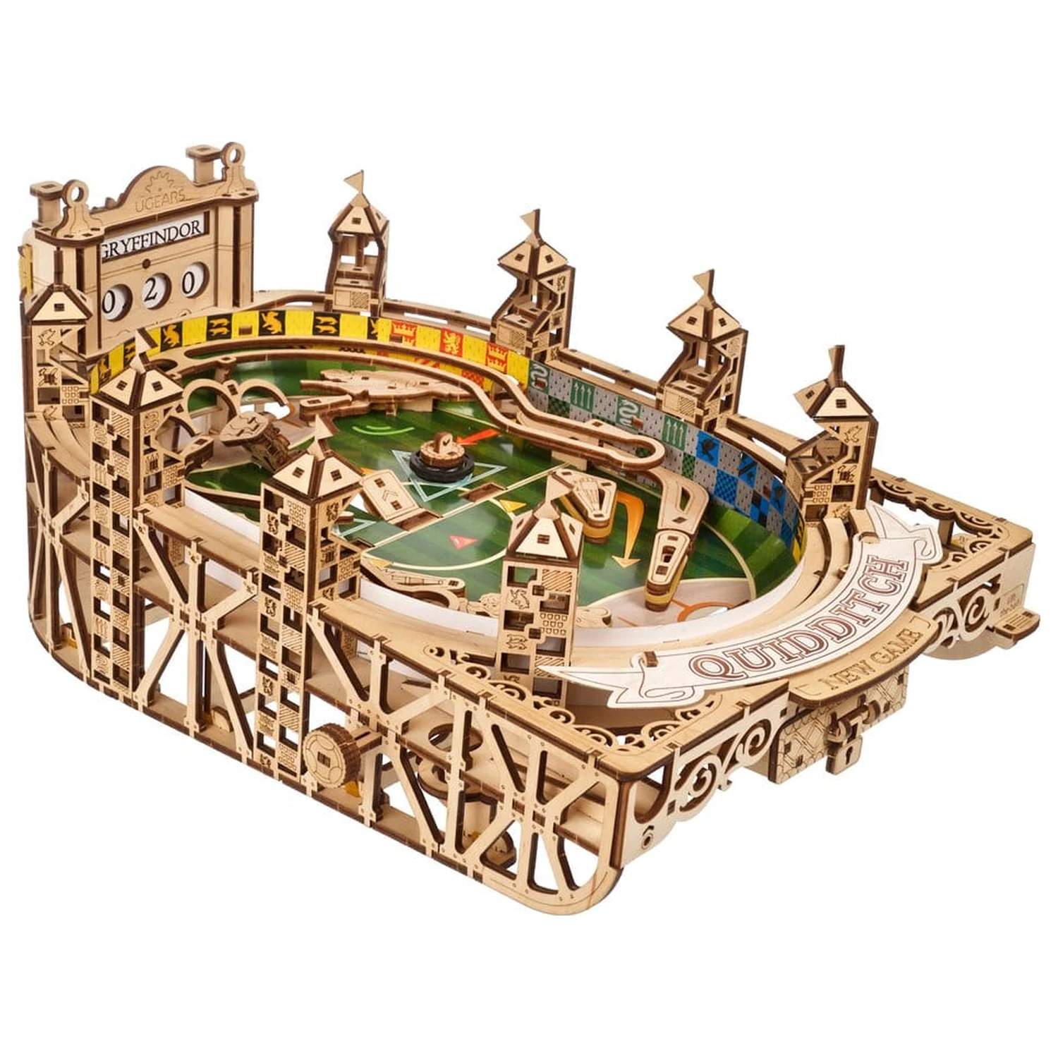 Harry Potter 3D lesena sestavljanka Quidditch pinball fotografija izdelka