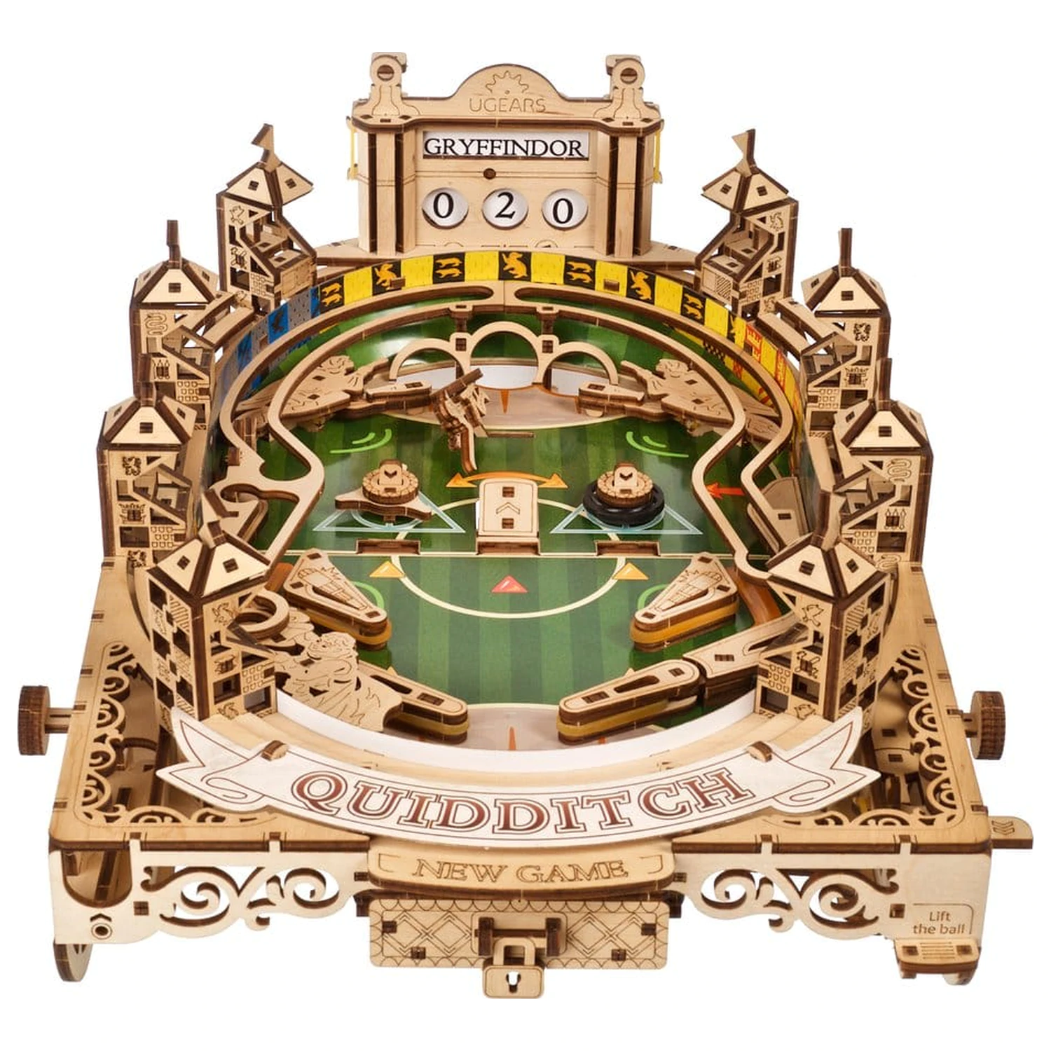 Harry Potter 3D lesena sestavljanka Quidditch pinball fotografija izdelka